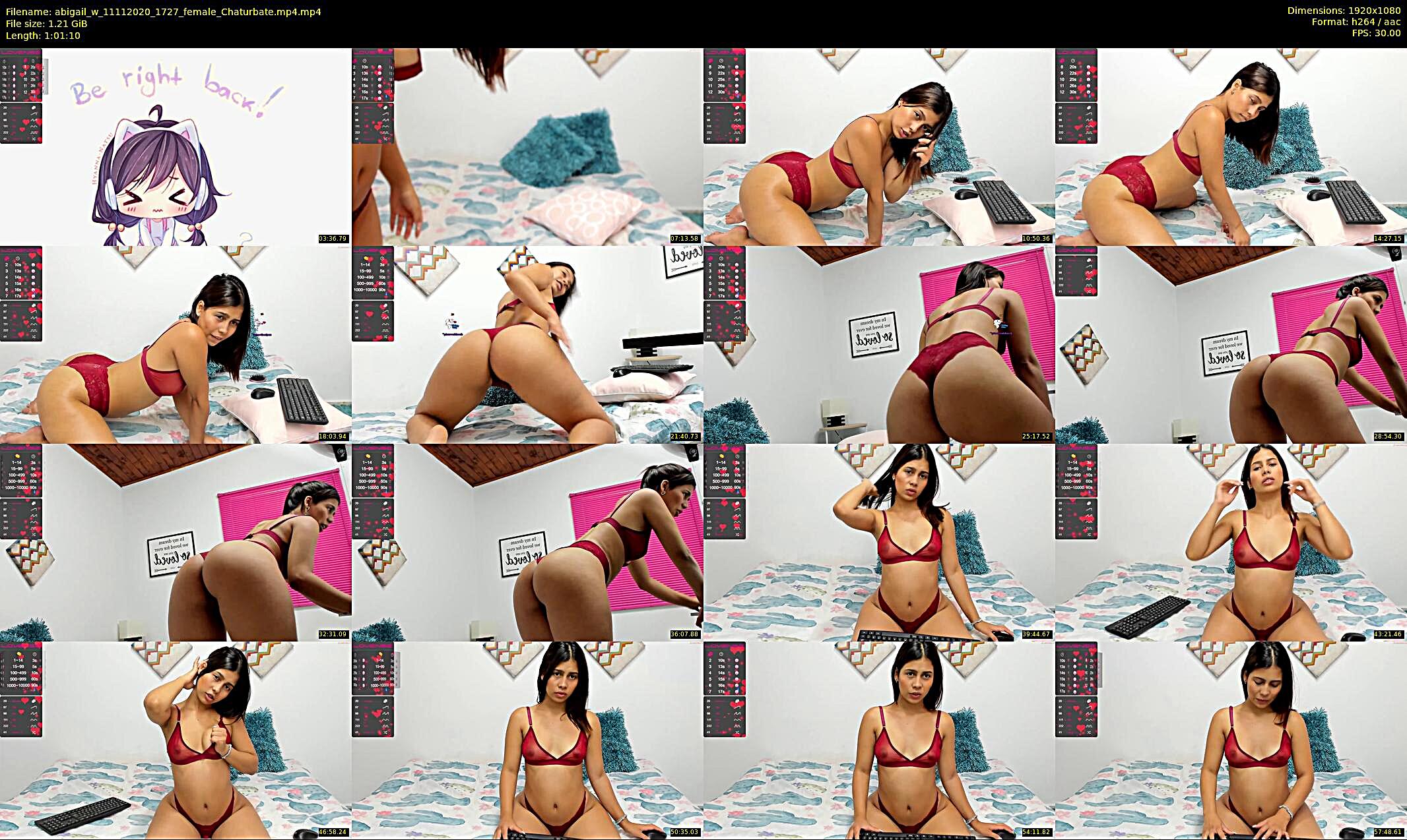 abigail_w — 53 minute Chaturbate female cam show recording, 1080p, Nov 11, 2020