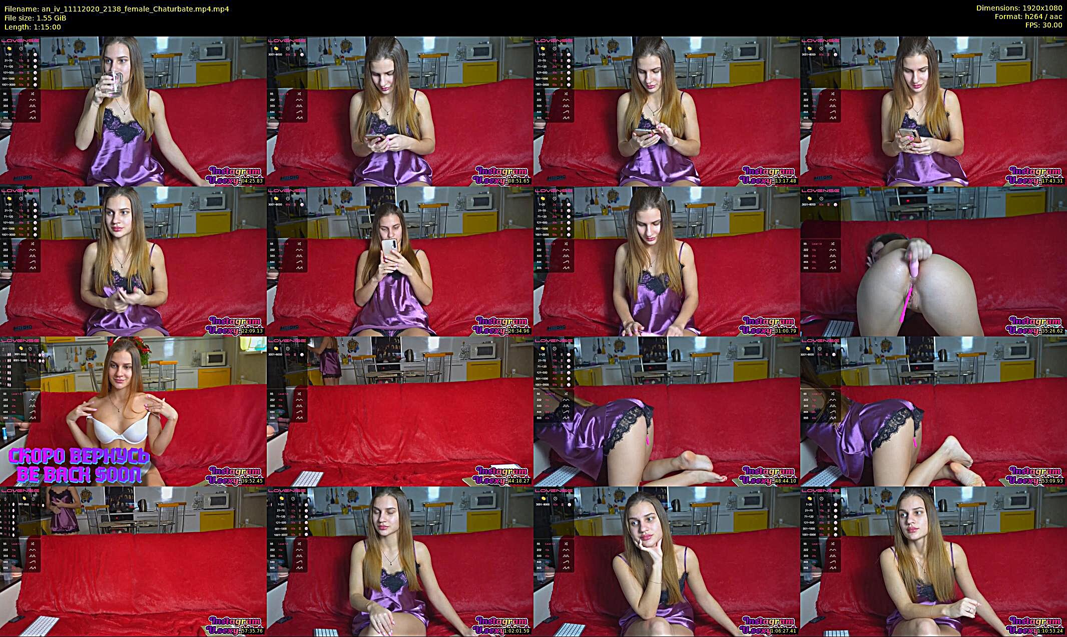 an_iv — 75 minute Chaturbate female cam show recording, 1080p, Nov 11, 2020