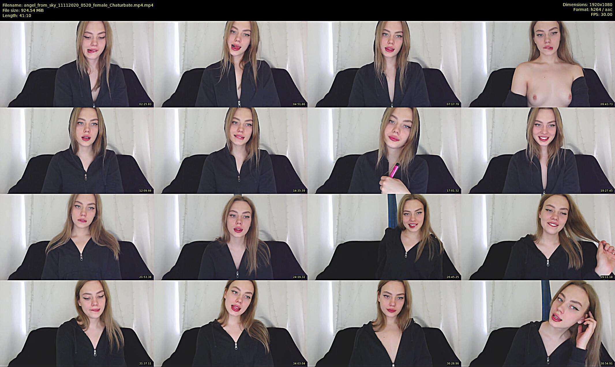 angel_from_sky — 42 minute Chaturbate female cam show recording, 1080p, Nov 11, 2020