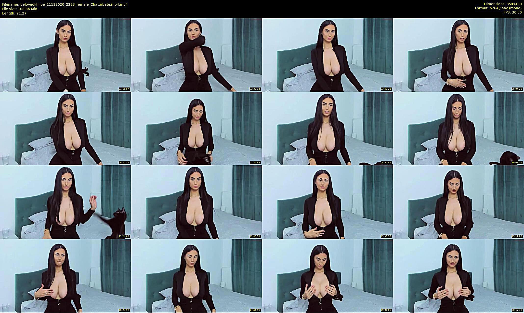 belovedkhlloe — 22 minute Chaturbate female cam show recording, 480p, Nov 11, 2020
