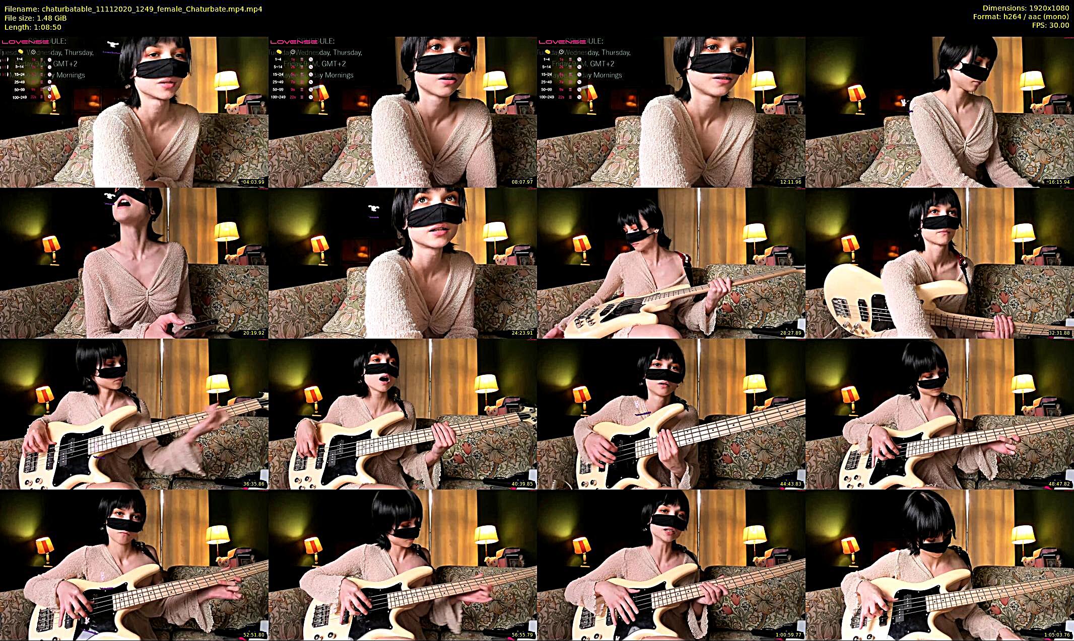 chaturbatable — 69 minute Chaturbate couple cam show recording, 1080p, Nov 11, 2020
