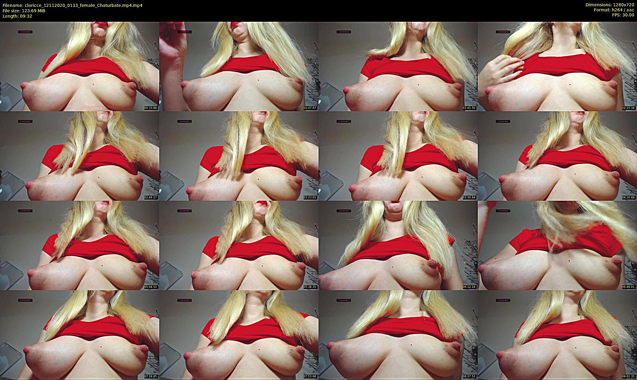 claricce — 10 minute Chaturbate female cam show recording, 720p, Nov 12, 2020