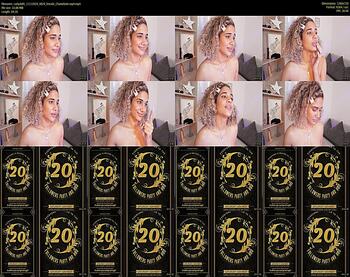 curlydoll1 — 5 minute Chaturbate female cam show recording, 720p, Nov 11, 2020