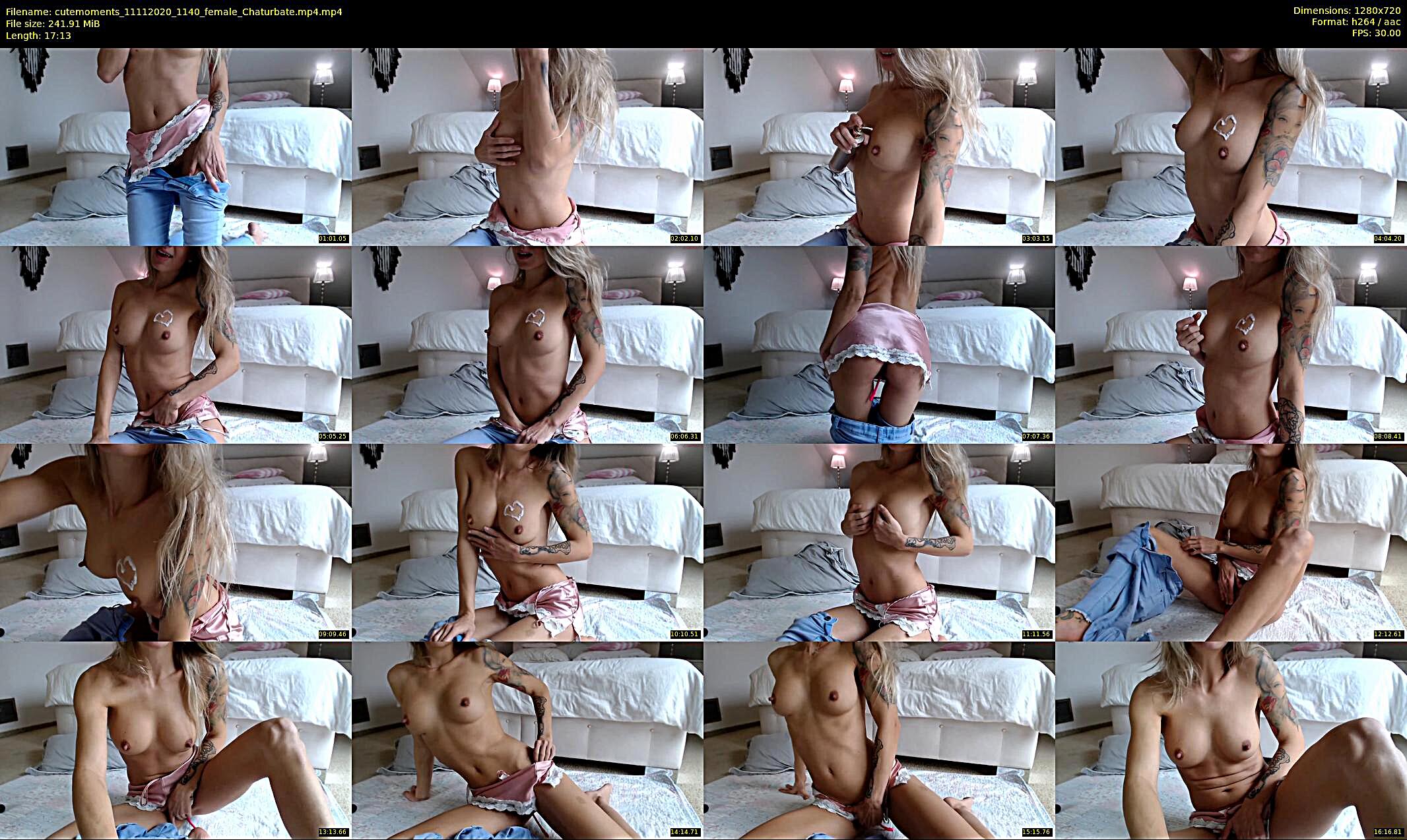 cutemoments — 18 minute Chaturbate female cam show recording, 720p, Nov 11, 2020