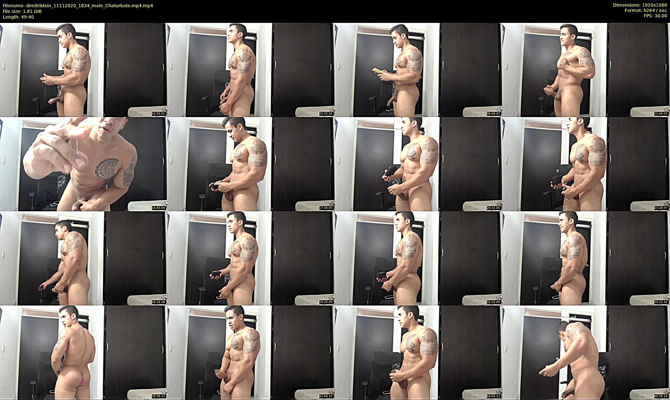 dimitriklein — 50 minute Chaturbate male cam show recording, 1080p, Nov 11, 2020