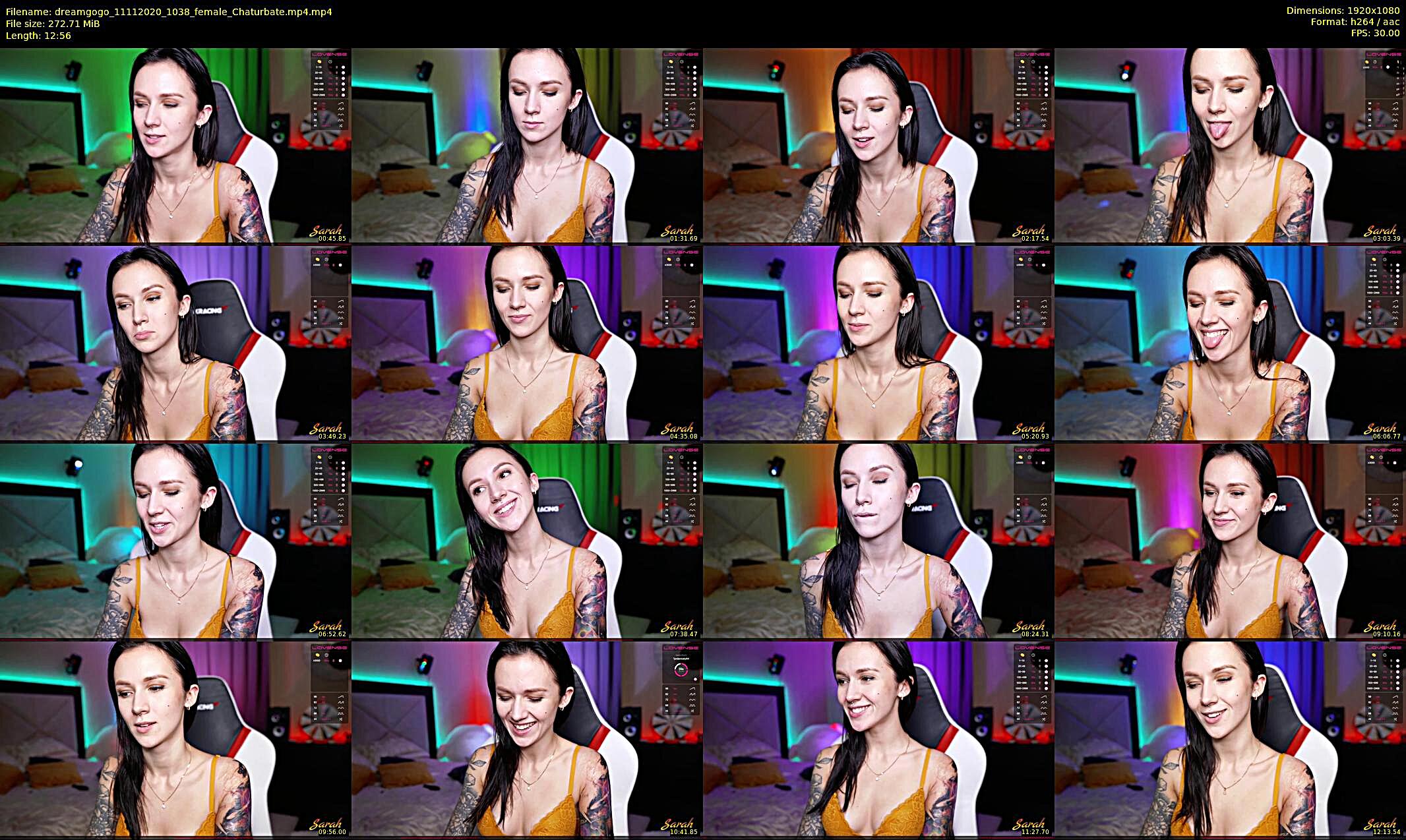dreamgogo — 15 minute Chaturbate female cam show recording, 1080p, Nov 11, 2020