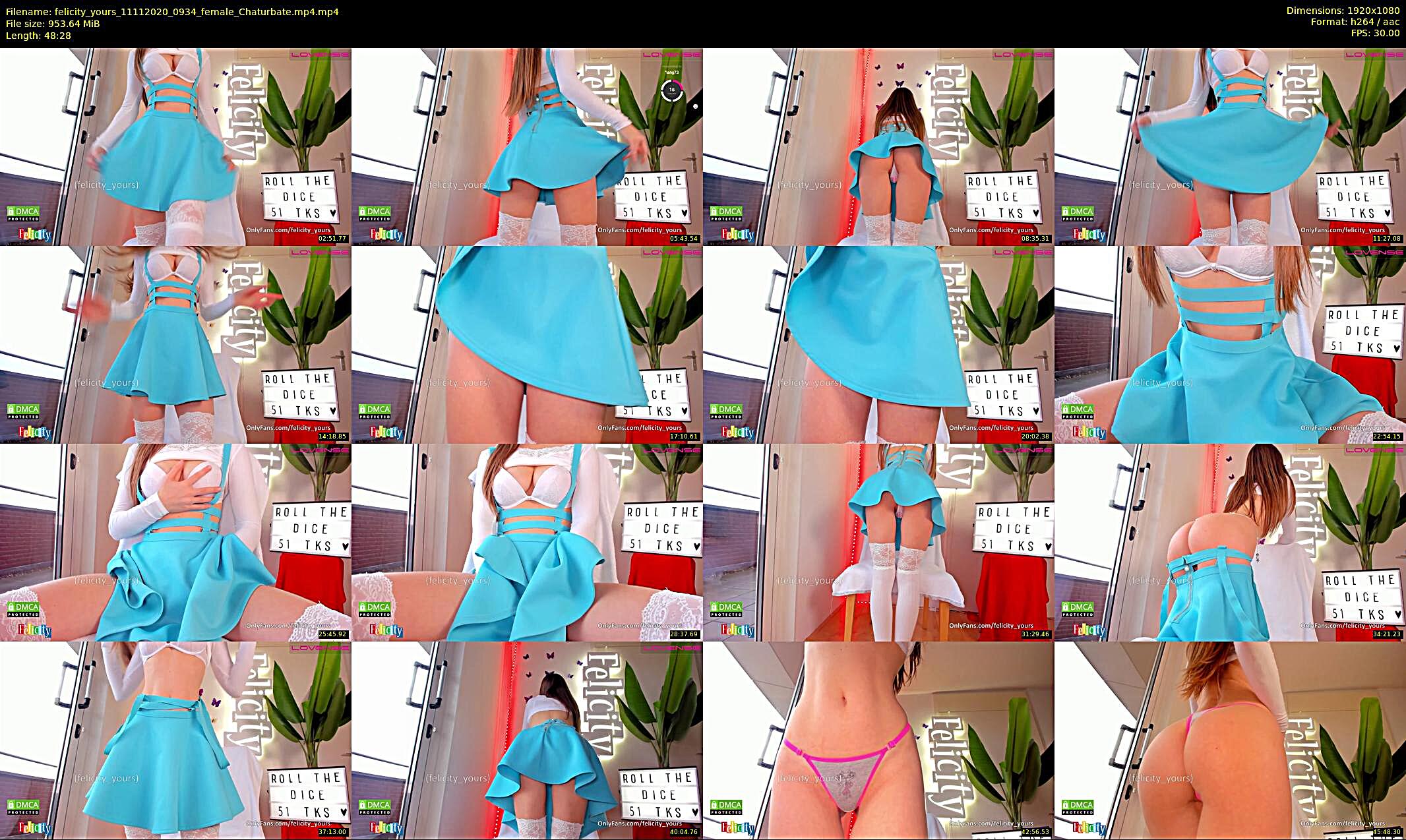 felicity_yours — 29 minute Chaturbate female cam show recording, 1080p, Nov 11, 2020