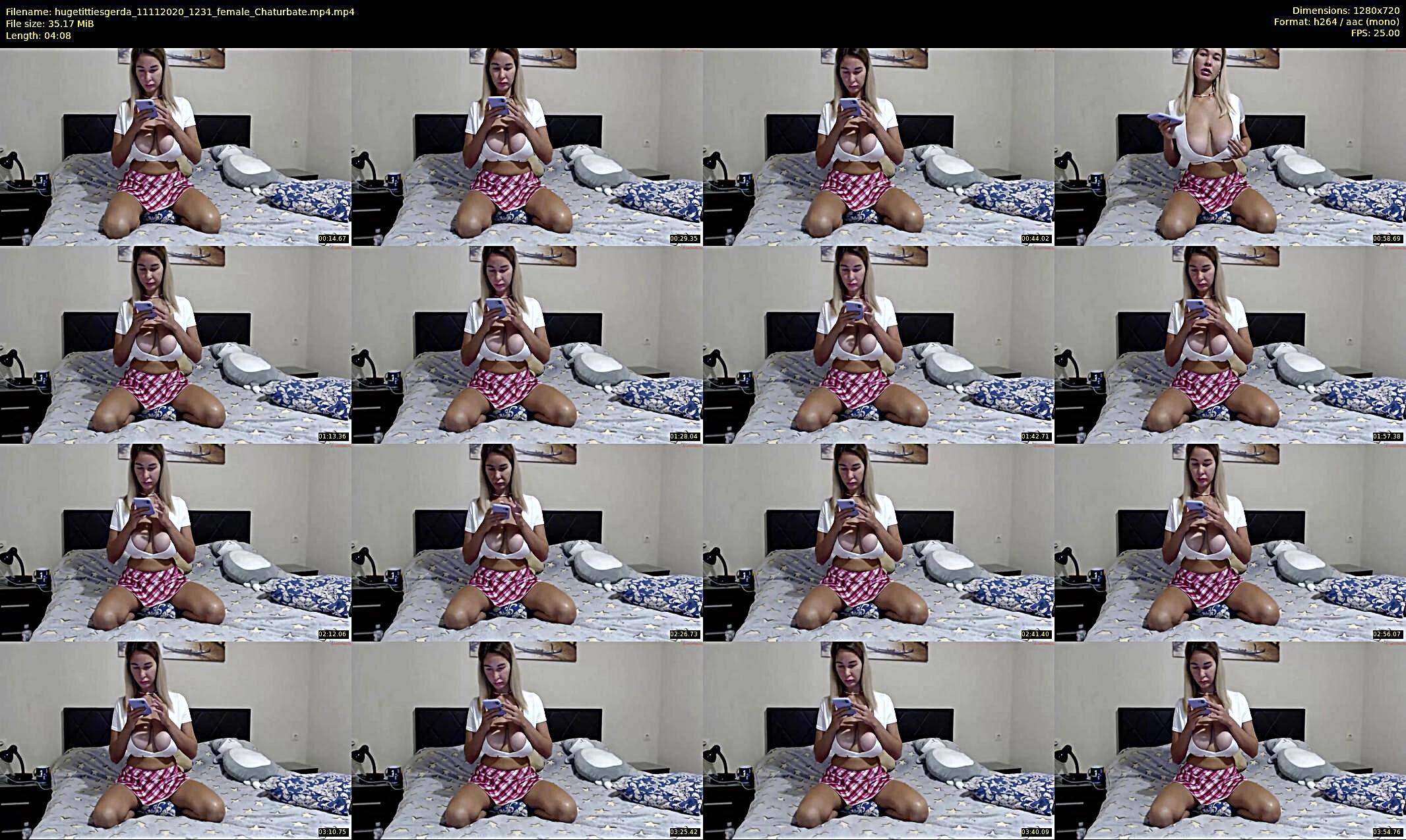 hugetittiesgerda — 5 minute Chaturbate female cam show recording, 720p, Nov 11, 2020