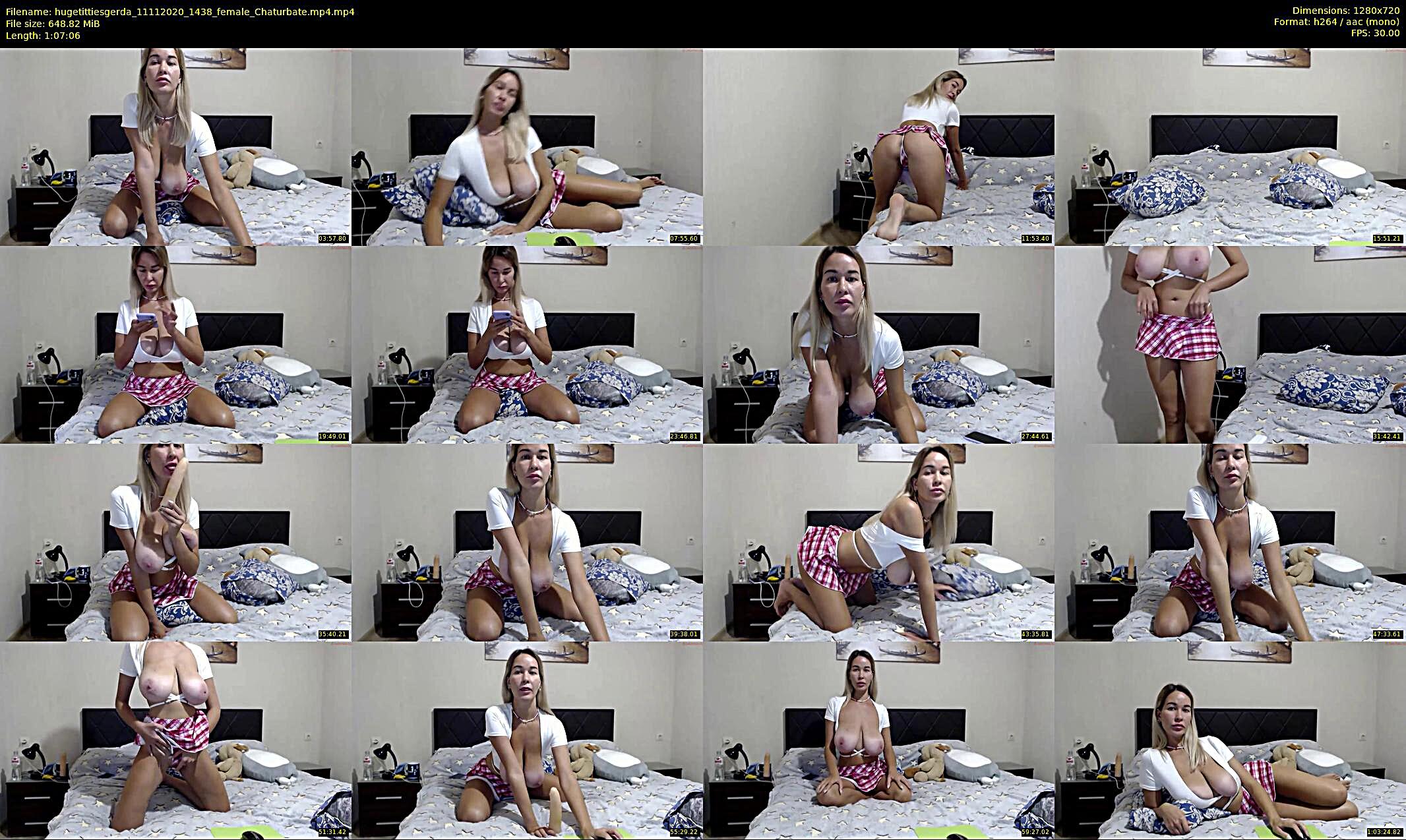 hugetittiesgerda — 14 minute Chaturbate female cam show recording, 720p, Nov 11, 2020