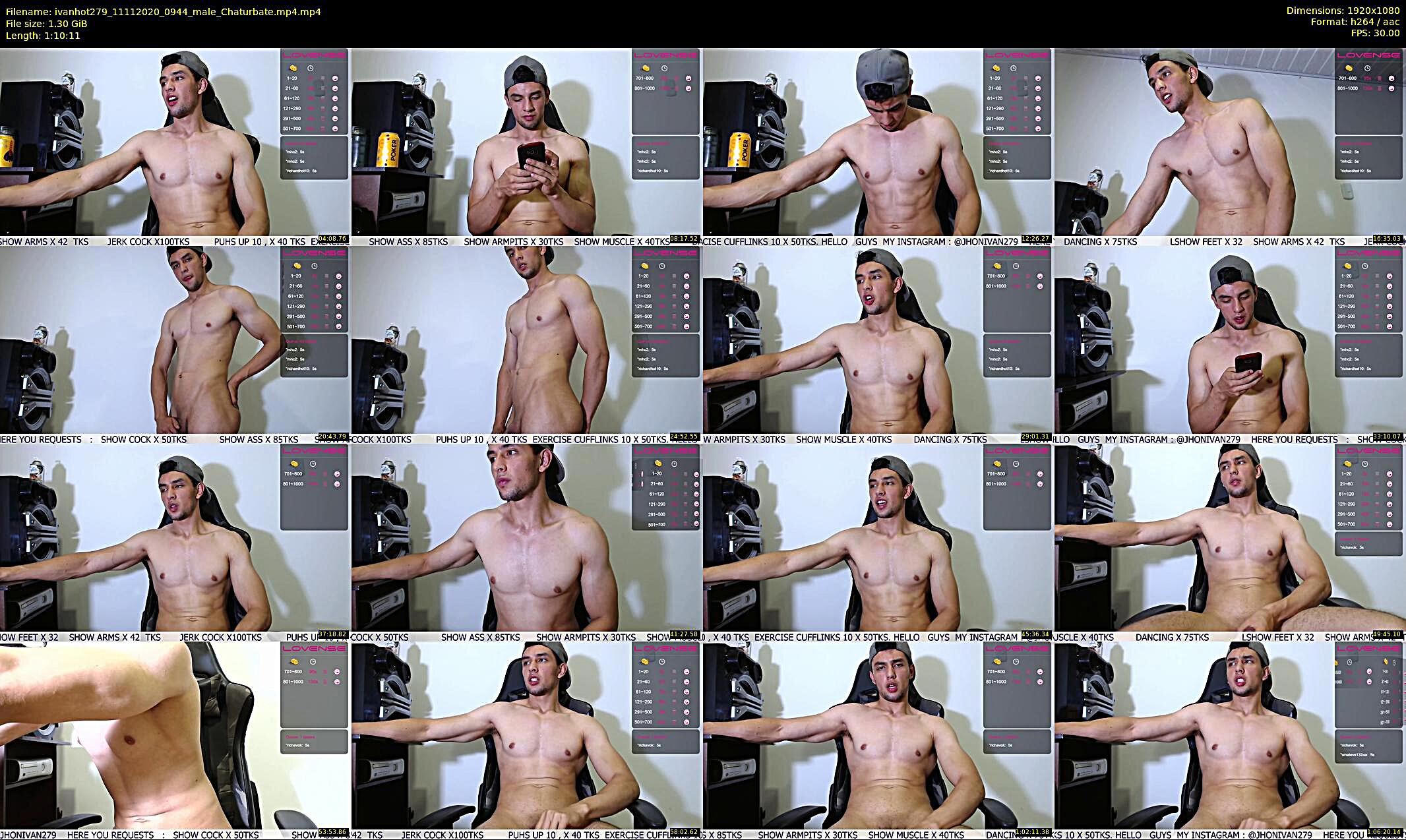 ivanhot279 — 71 minute Chaturbate male cam show recording, 1080p, Nov 11, 2020
