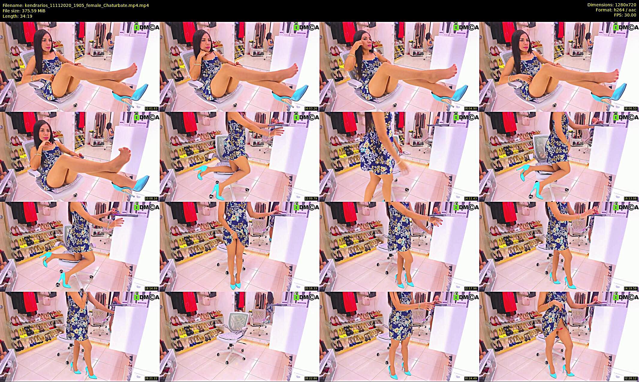 kendrarios — 11 minute Chaturbate female cam show recording, 720p, Nov 11, 2020
