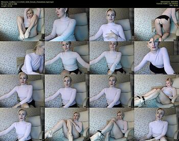 mallinia — 55 minute Chaturbate female cam show recording, 480p, Nov 11, 2020