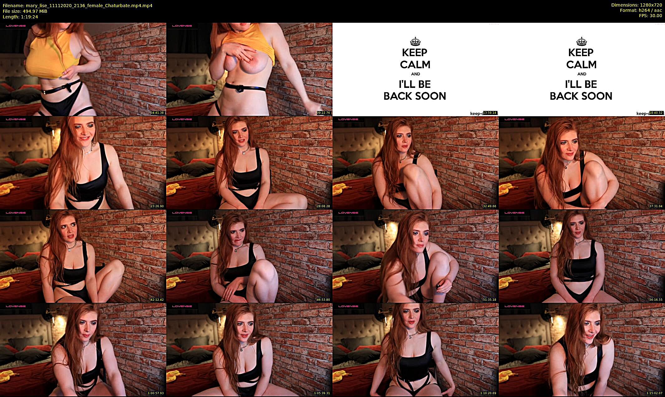 mary_lise — 80 minute Chaturbate couple cam show recording, 720p, Nov 11, 2020