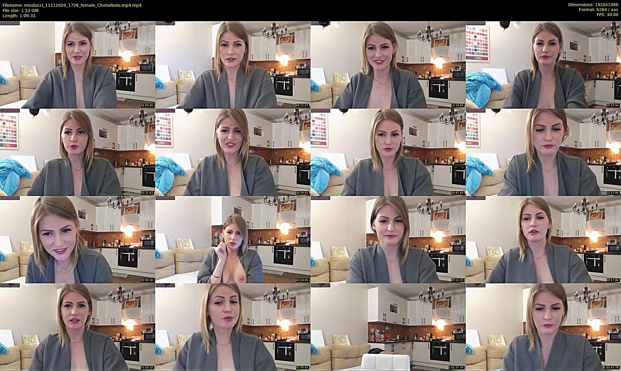 misslucci — 70 minute Chaturbate female cam show recording, 1080p, Nov 11, 2020