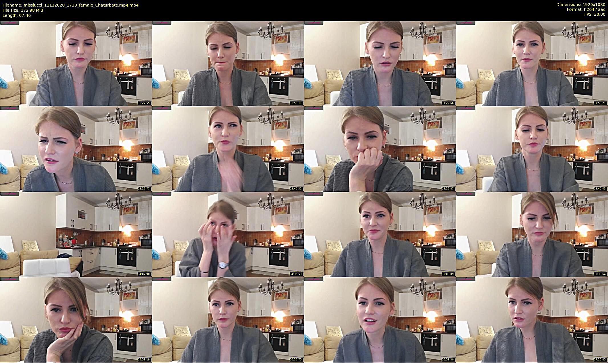 misslucci — 8 minute Chaturbate female cam show recording, 1080p, Nov 11, 2020