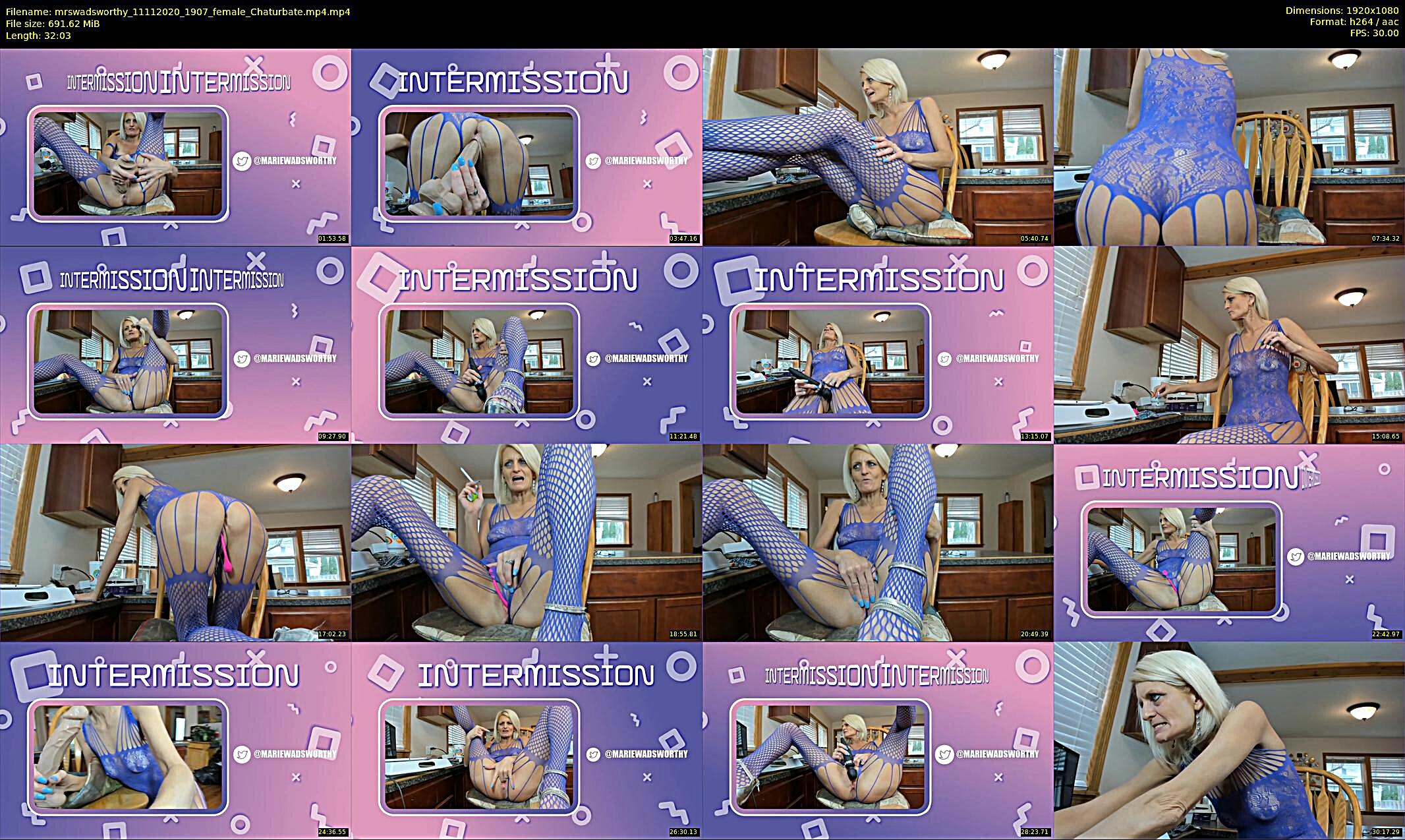 mrswadsworthy — 33 minute Chaturbate female cam show recording, 1080p, Nov 11, 2020