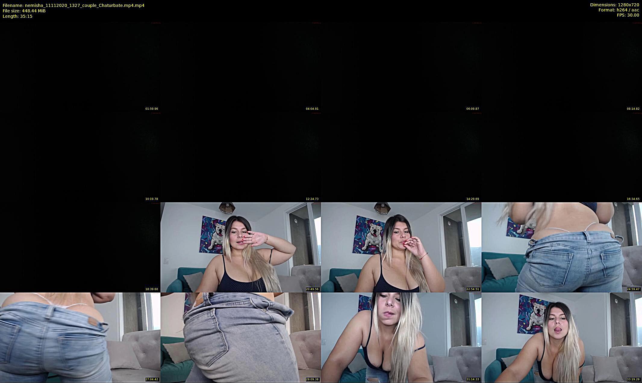 nemisha — 36 minute Chaturbate female cam show recording, 720p, Nov 11, 2020
