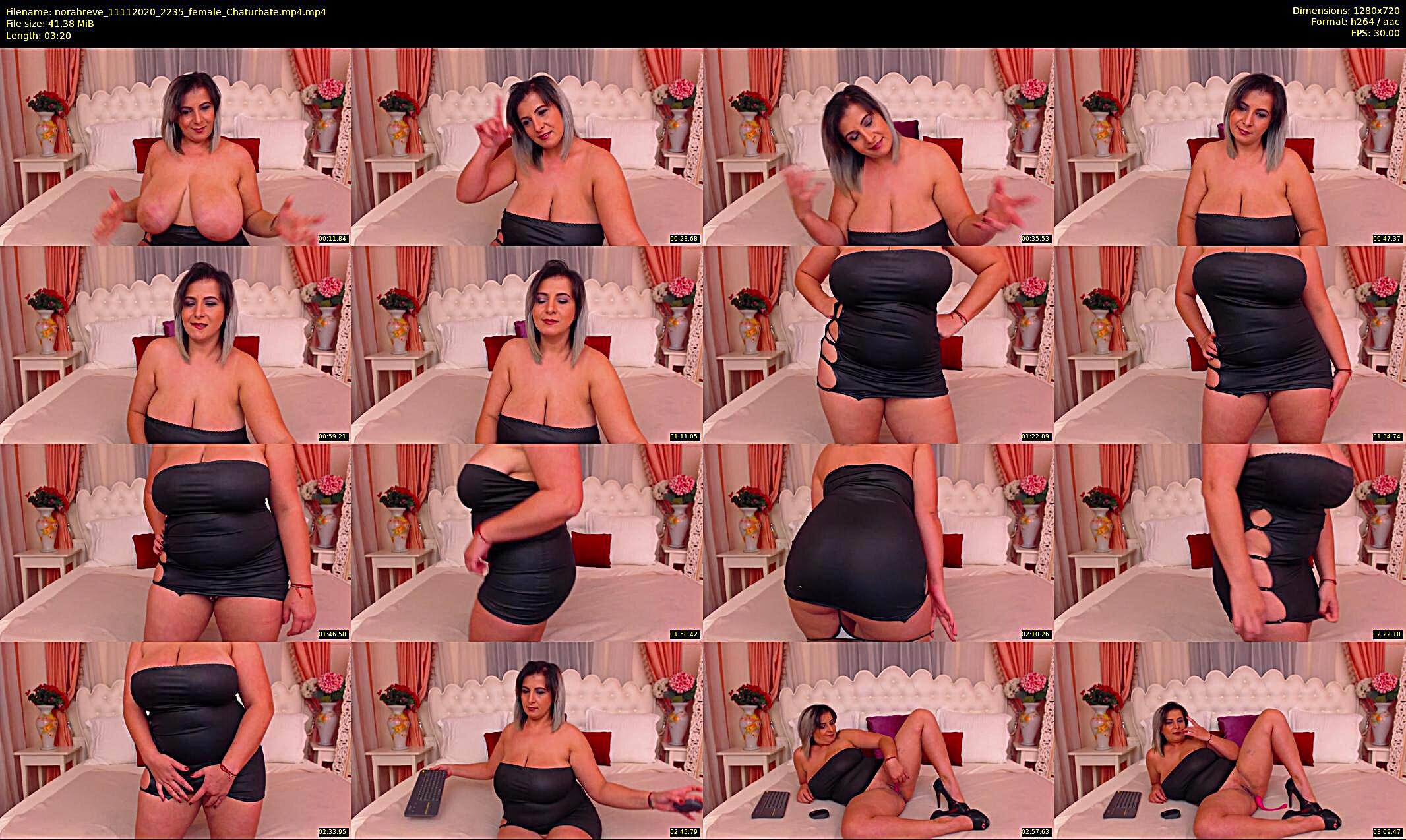 norahreve — 4 minute Chaturbate female cam show recording, 720p, Nov 11, 2020