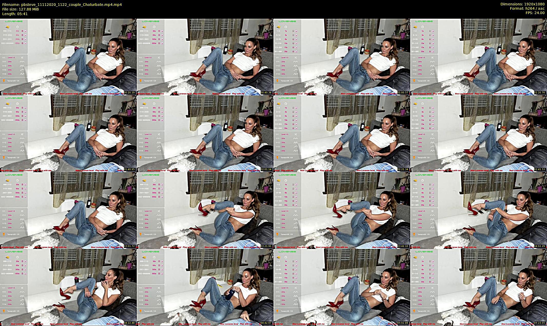 pbsteve — 6 minute Chaturbate couple cam show recording, 1080p, Nov 11, 2020