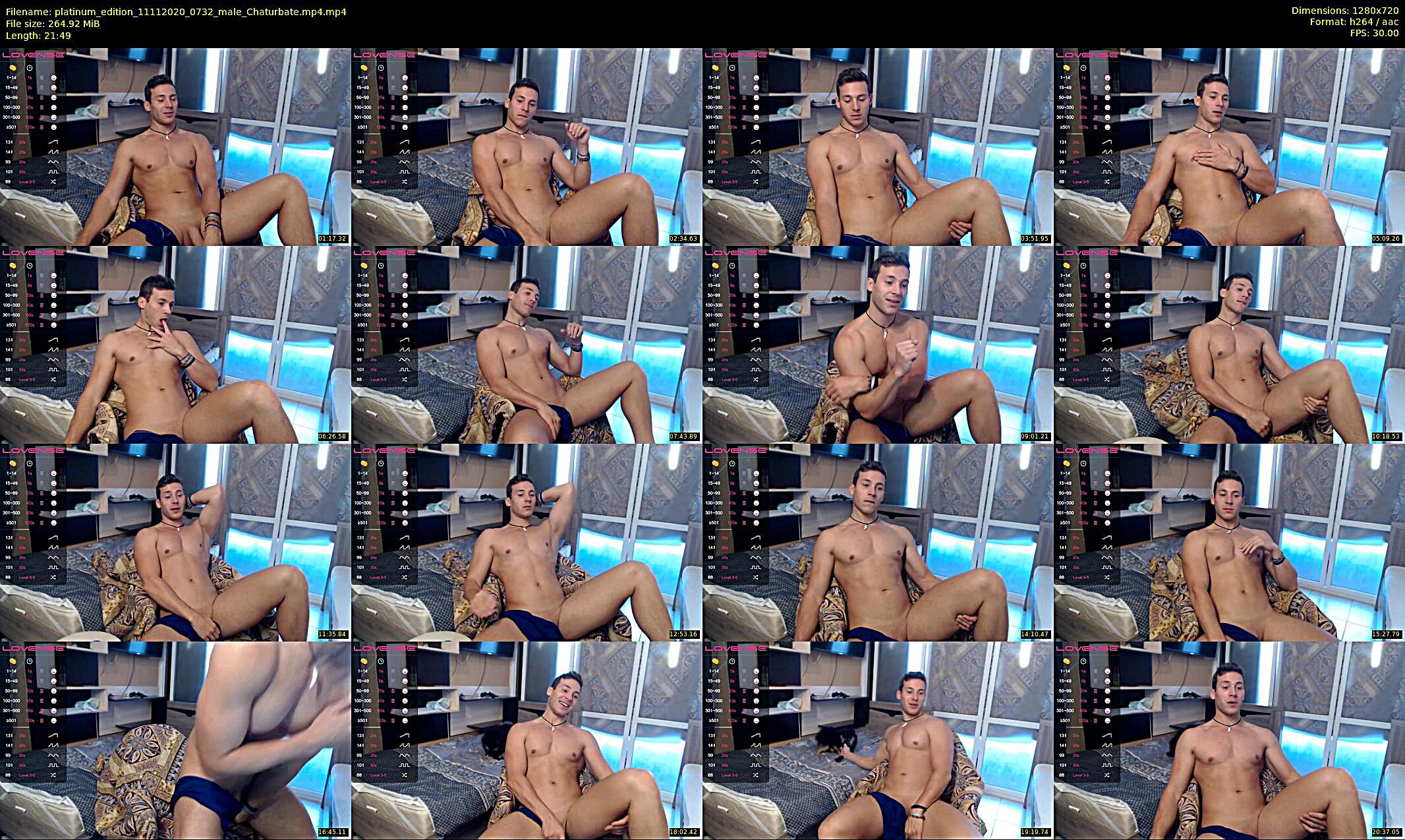 platinum_edition — 22 minute Chaturbate male cam show recording, 720p, Nov 11, 2020