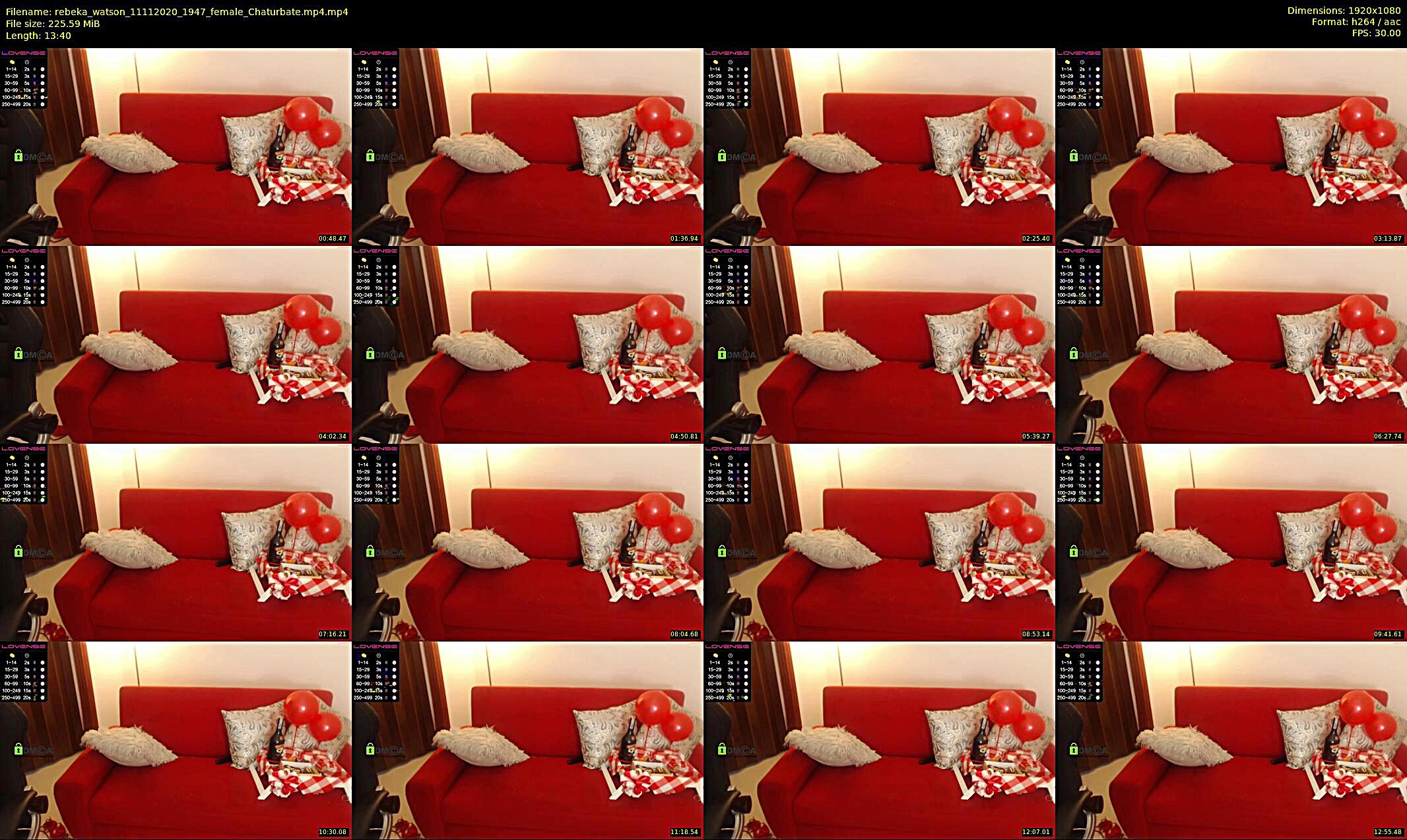 rebeka_watson — 14 minute Chaturbate female cam show recording, 1080p, Nov 11, 2020