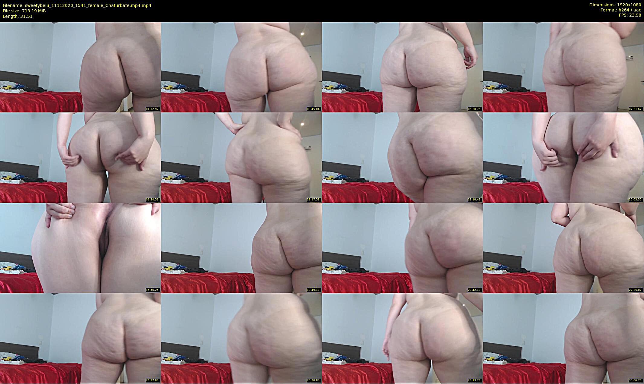 sweetybelu — 32 minute Chaturbate female cam show recording, 1080p, Nov 11, 2020