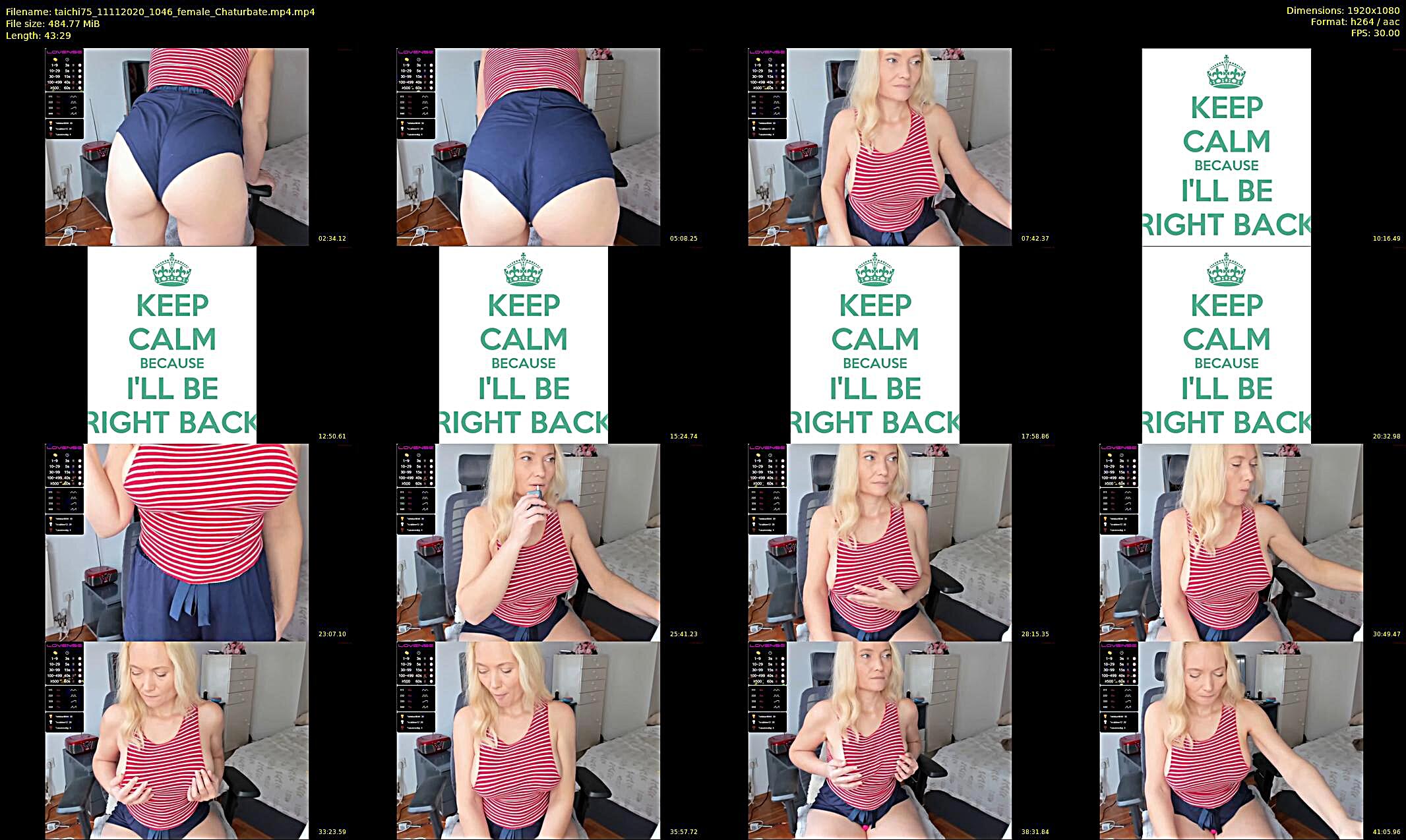taichi75 — 44 minute Chaturbate female cam show recording, 1080p, Nov 11, 2020