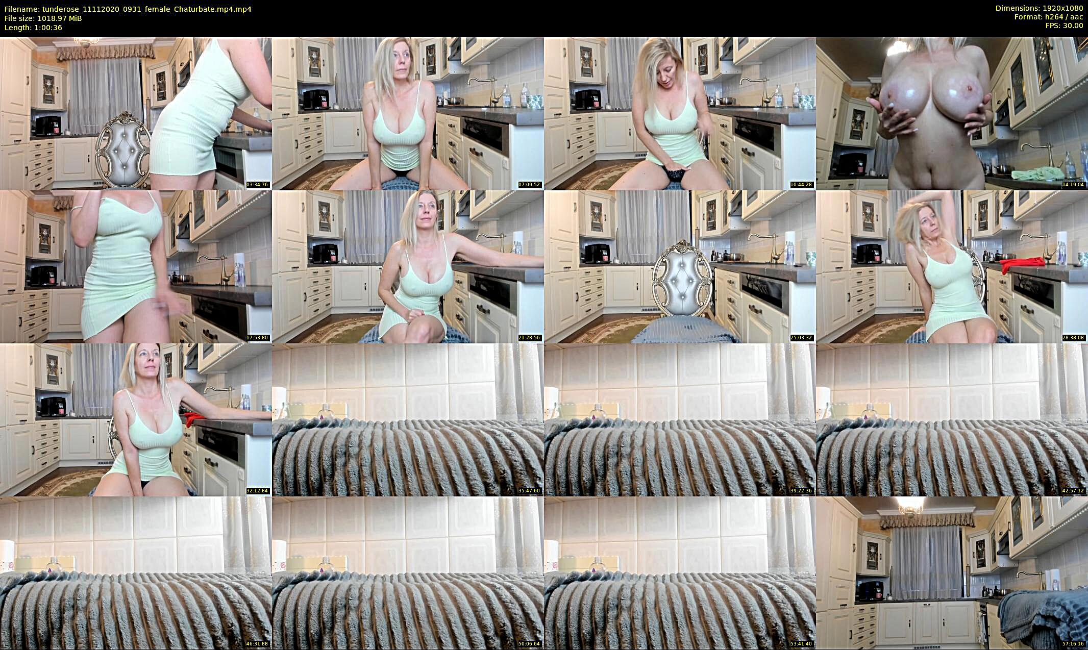 tunderose — 61 minute Chaturbate female cam show recording, 1080p, Nov 11, 2020