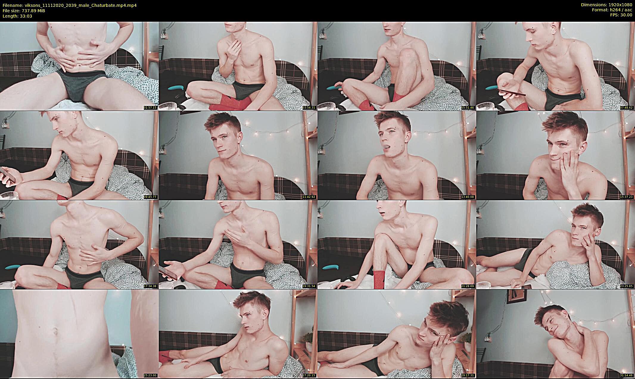 viksons — 34 minute Chaturbate male cam show recording, 1080p, Nov 11, 2020