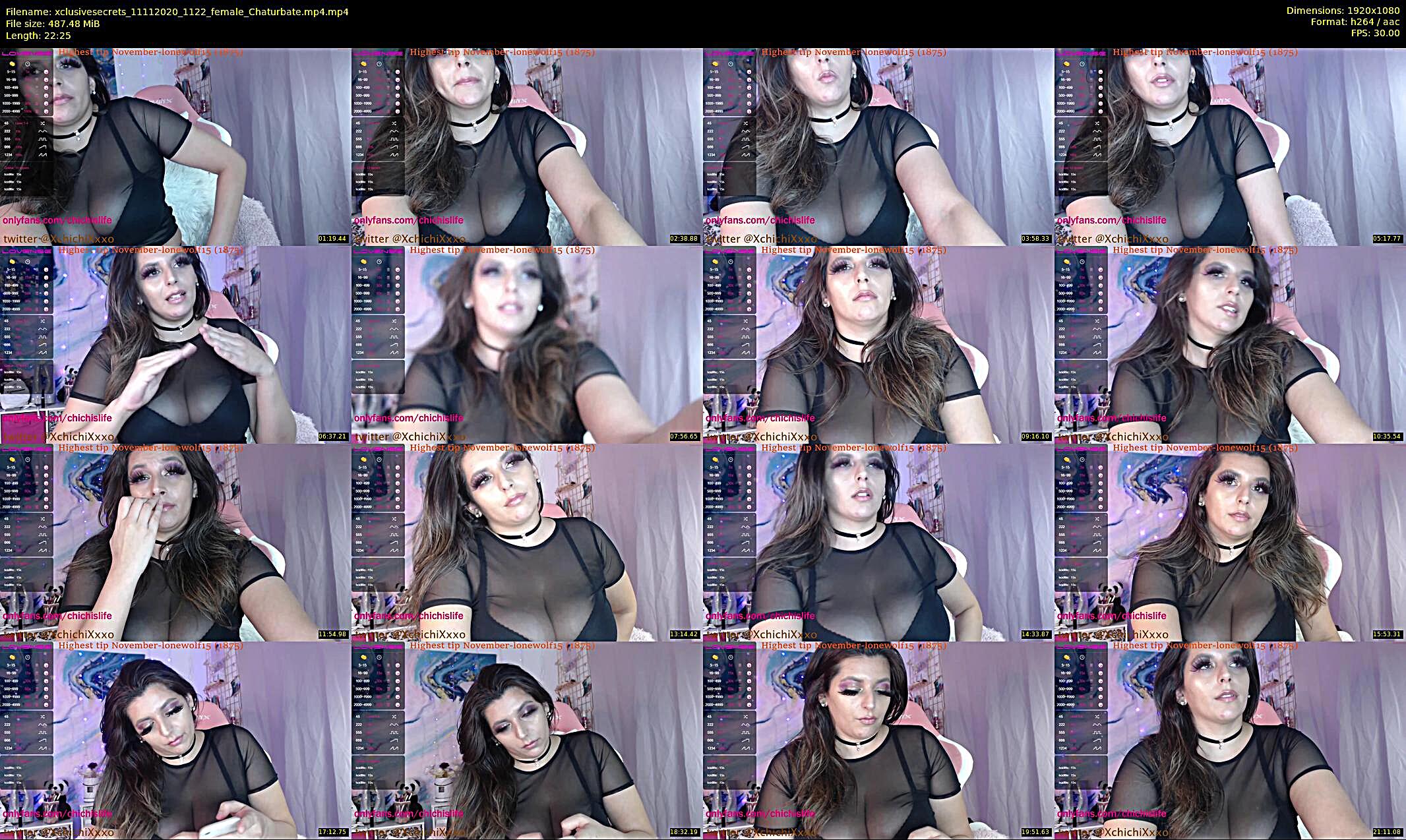 xclusivesecrets — 15 minute Chaturbate female cam show recording, 1080p, Nov 11, 2020