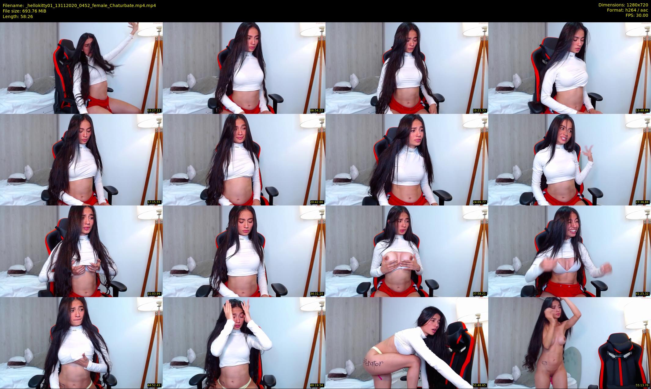 _hellokitty01 — 59 minute Chaturbate female cam show recording, 720p, Nov 13, 2020