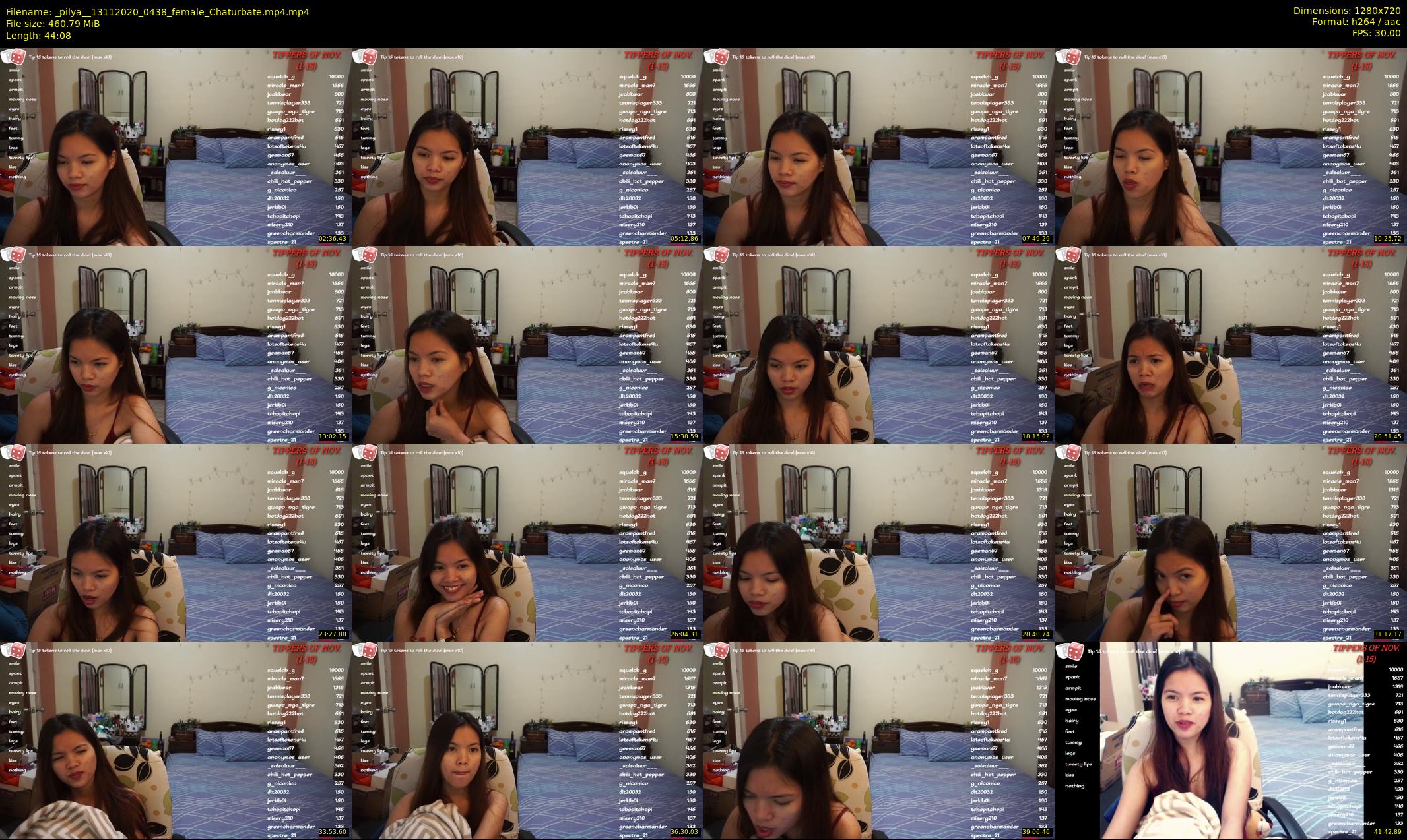 _pilya_ — 45 minute Chaturbate female cam show recording, 720p, Nov 13, 2020