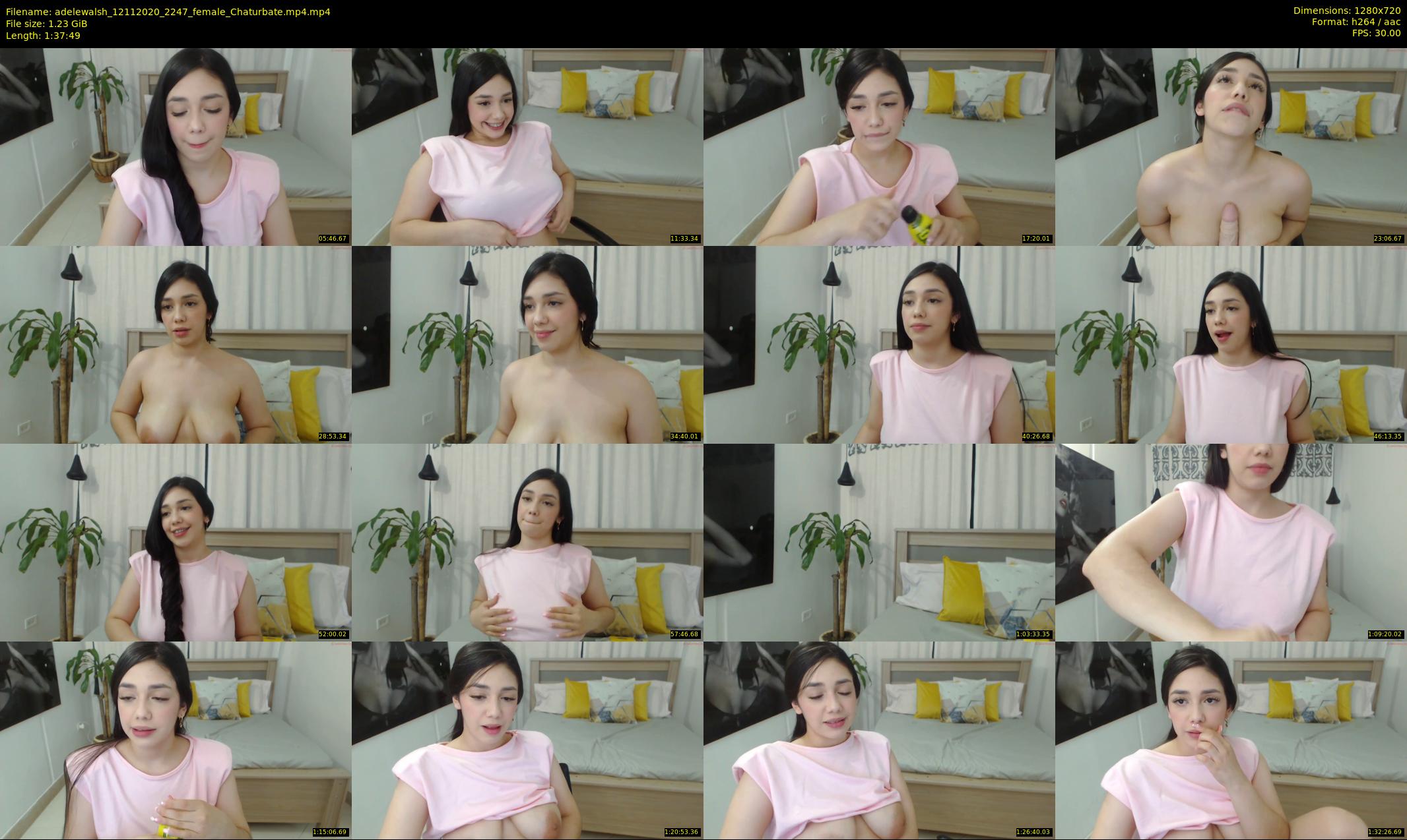 adelewalsh — 98 minute Chaturbate female cam show recording, 720p, Nov 12, 2020