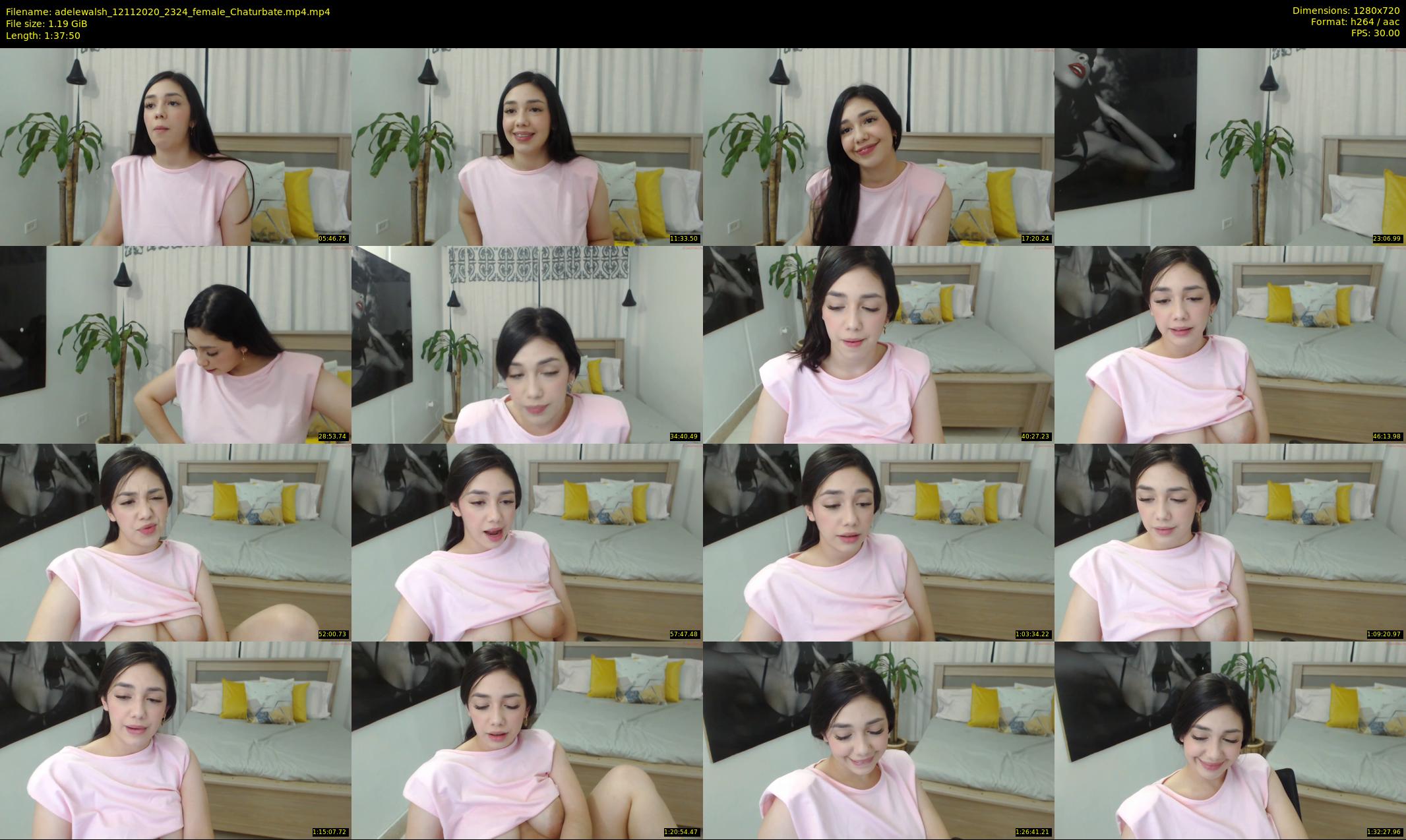 adelewalsh — 98 minute Chaturbate female cam show recording, 720p, Nov 12, 2020