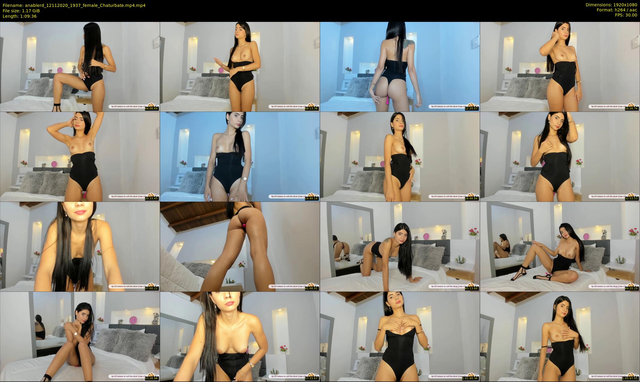 anablerd — 70 minute Chaturbate female cam show recording, 1080p, Nov 12, 2020