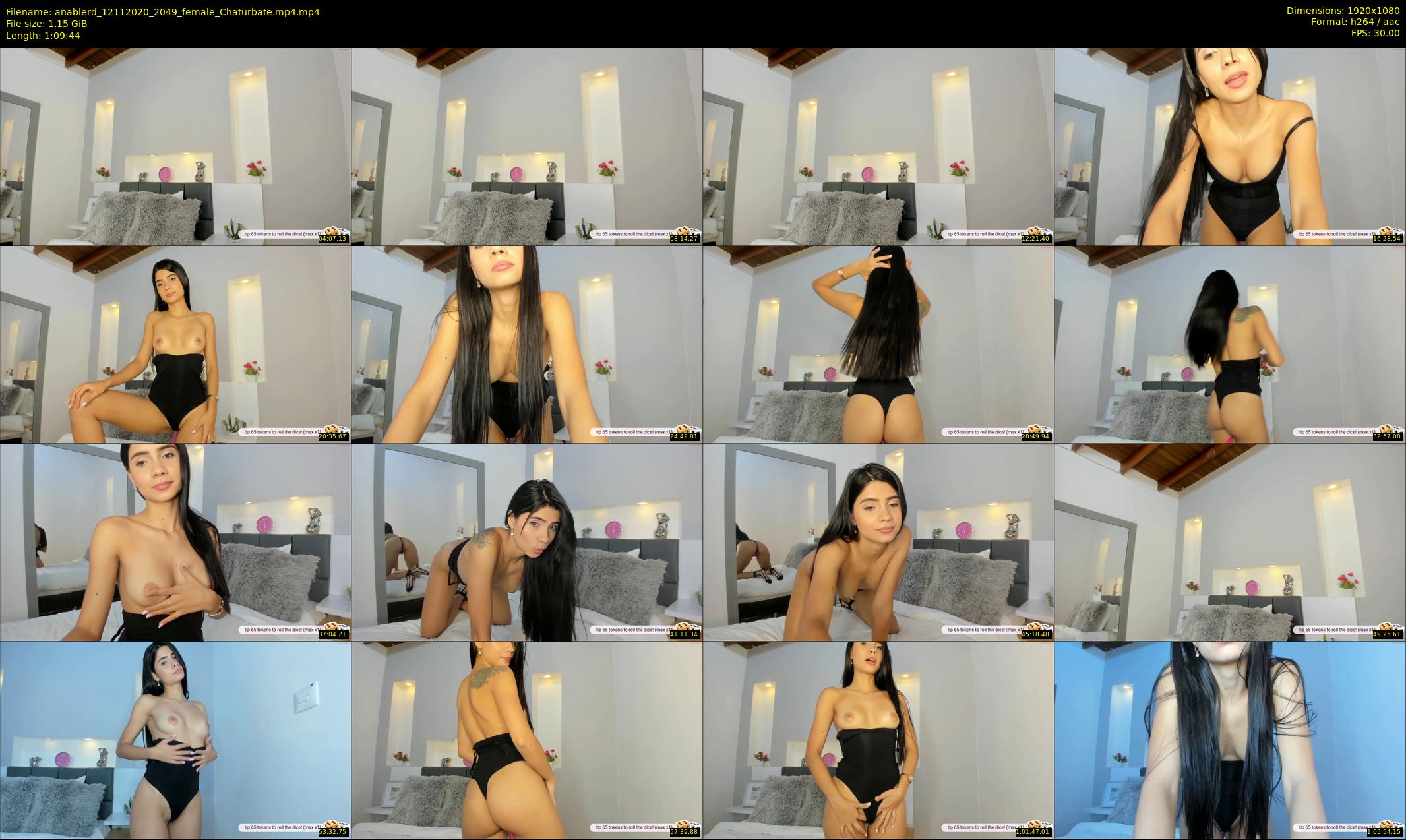 anablerd — 70 minute Chaturbate female cam show recording, 1080p, Nov 12, 2020