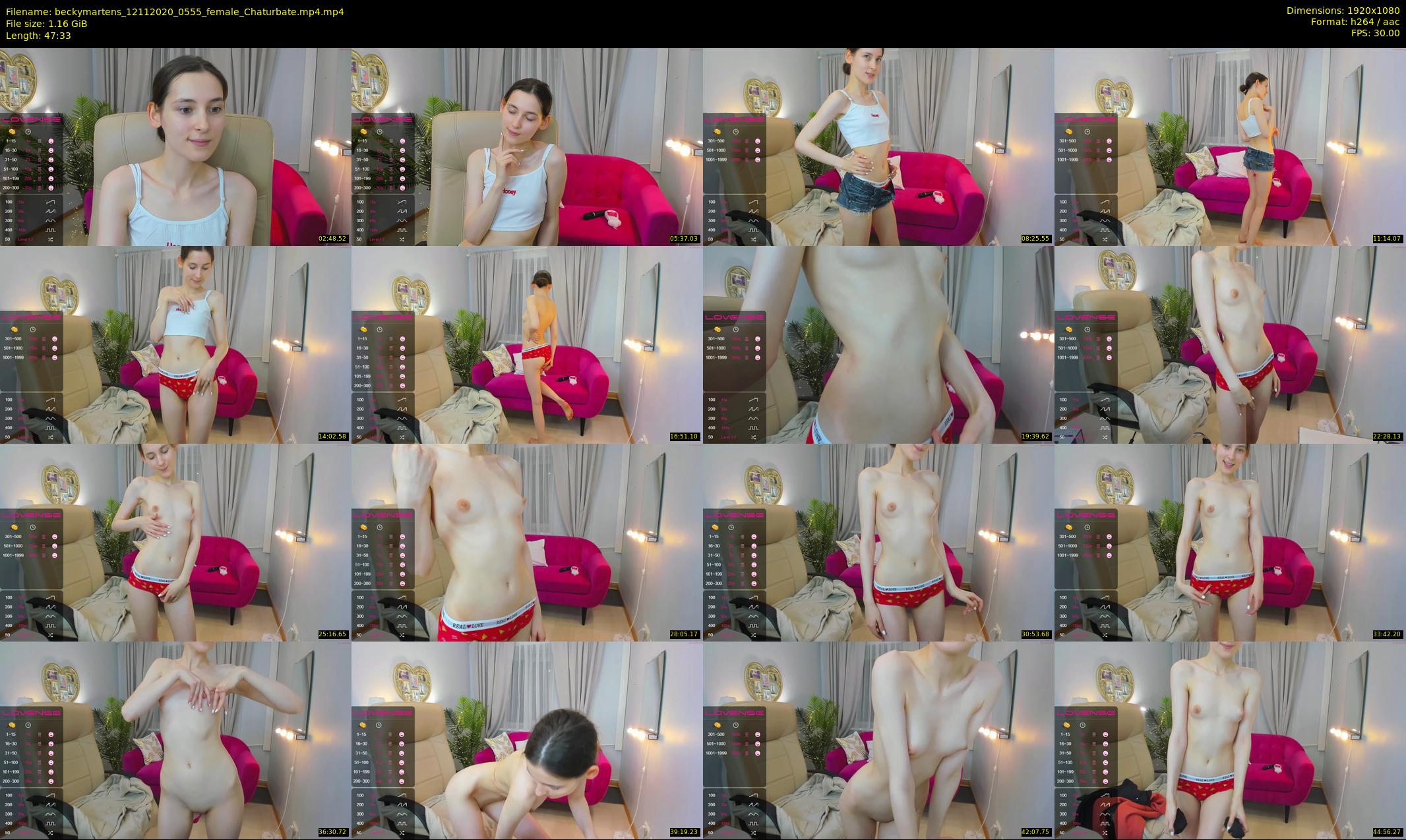 beckymartens — 48 minute Chaturbate female cam show recording, 1080p, Nov 12, 2020