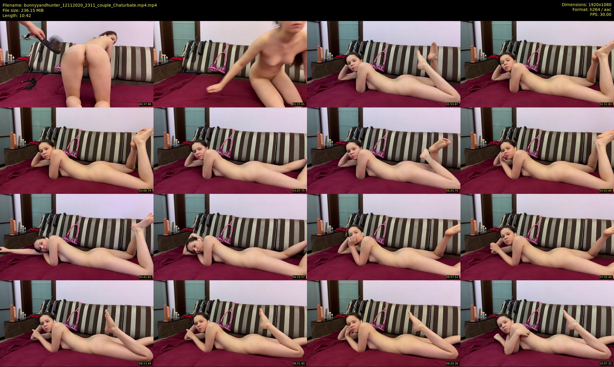 bunnyyandhunter — 11 minute Chaturbate couple cam show recording, 1080p, Nov 12, 2020