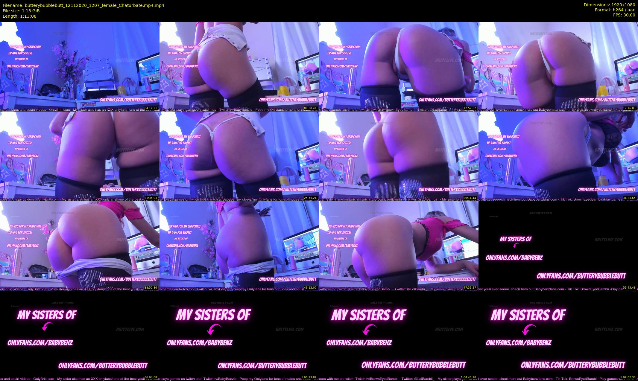 butterybubblebutt — 74 minute Chaturbate couple cam show recording, 1080p, Nov 12, 2020