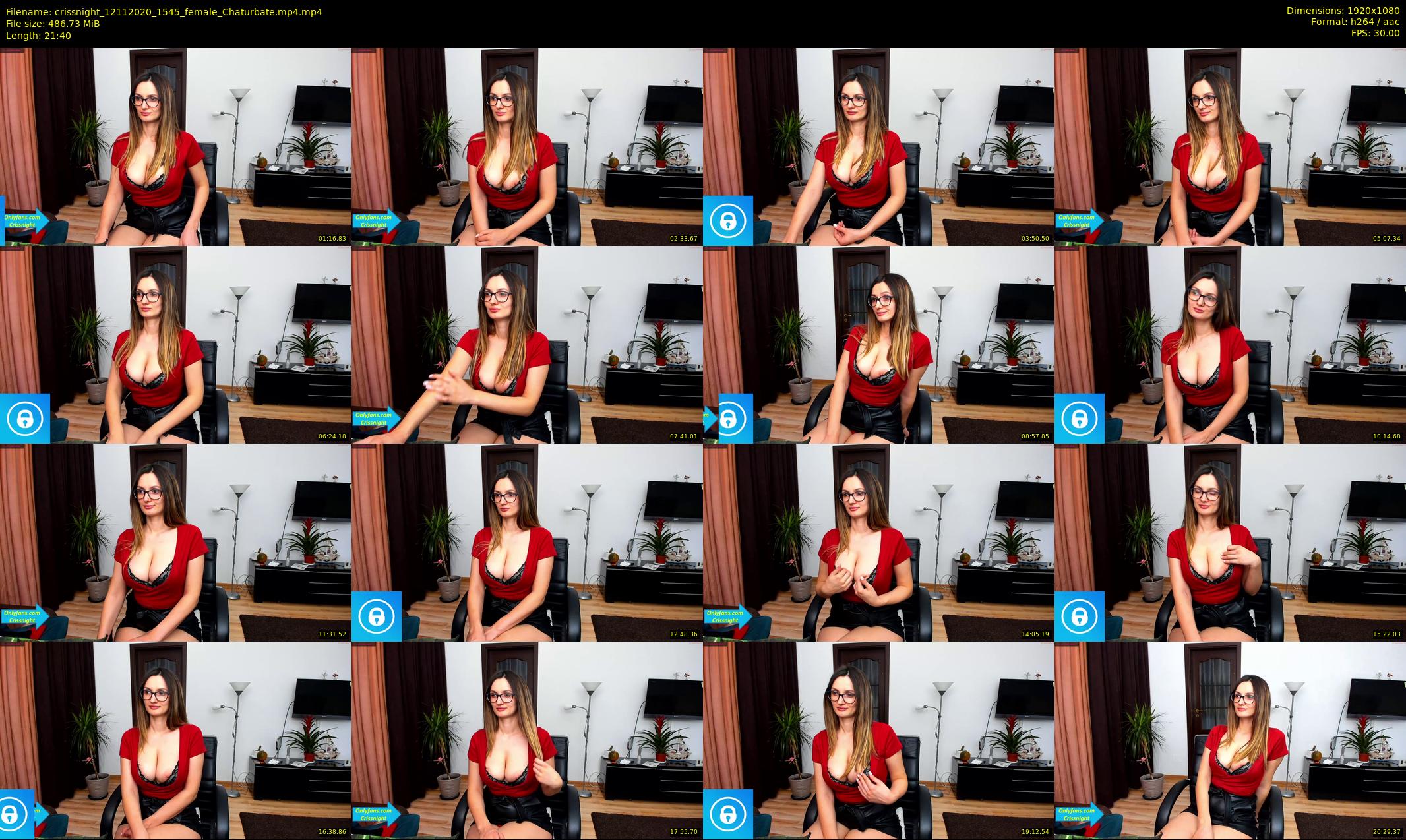 crissnight — 22 minute Chaturbate female cam show recording, 1080p, Nov 12, 2020