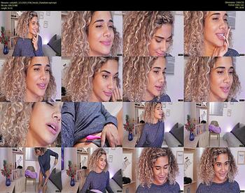 curlydoll1 — 43 minute Chaturbate female cam show recording, 720p, Nov 12, 2020