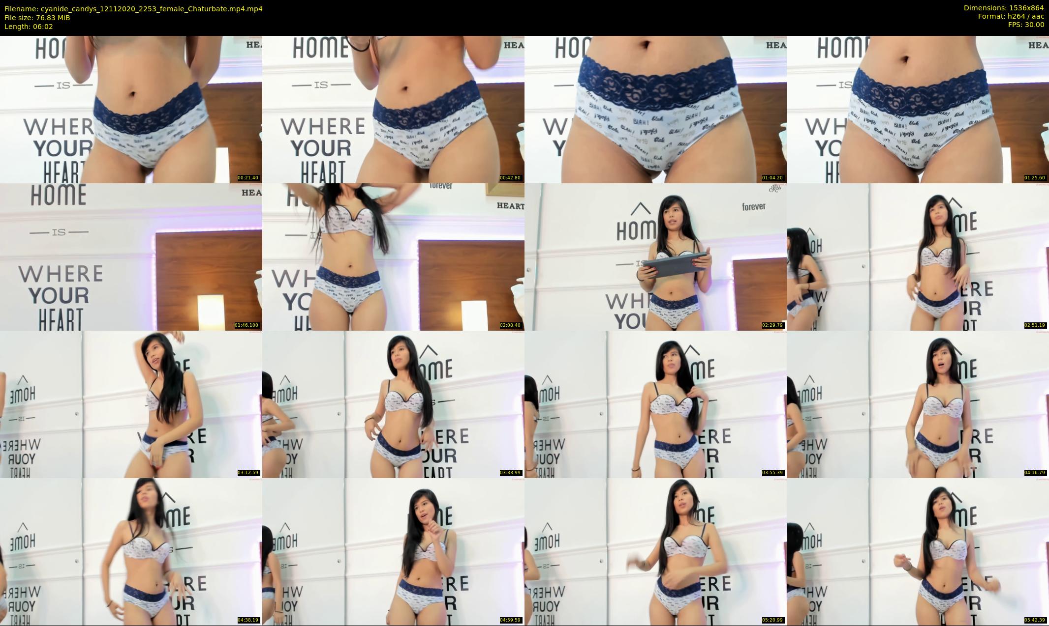 cyanide_candys — 7 minute Chaturbate female cam show recording, 720p, Nov 12, 2020