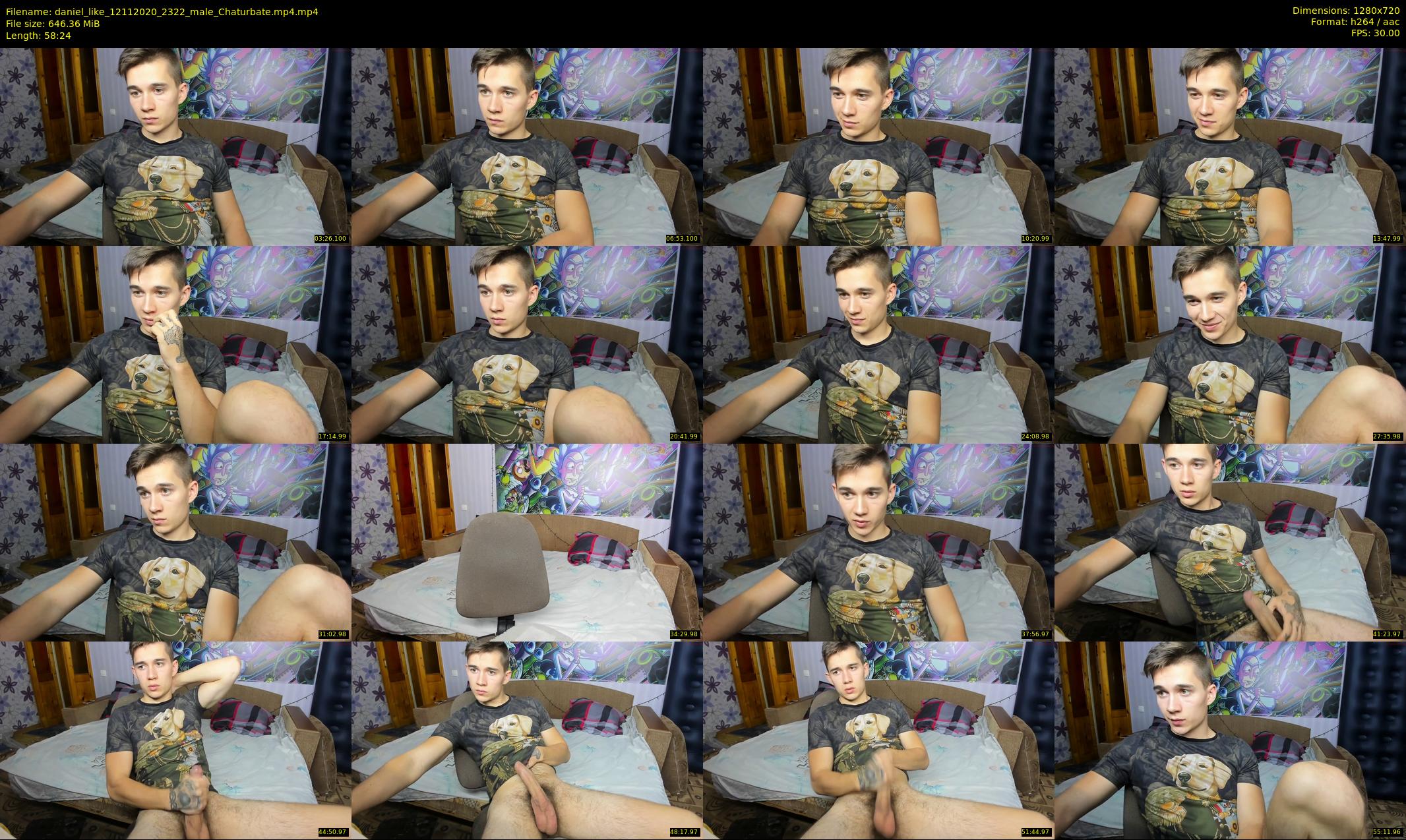 daniel_like — 59 minute Chaturbate male cam show recording, 720p, Nov 12, 2020