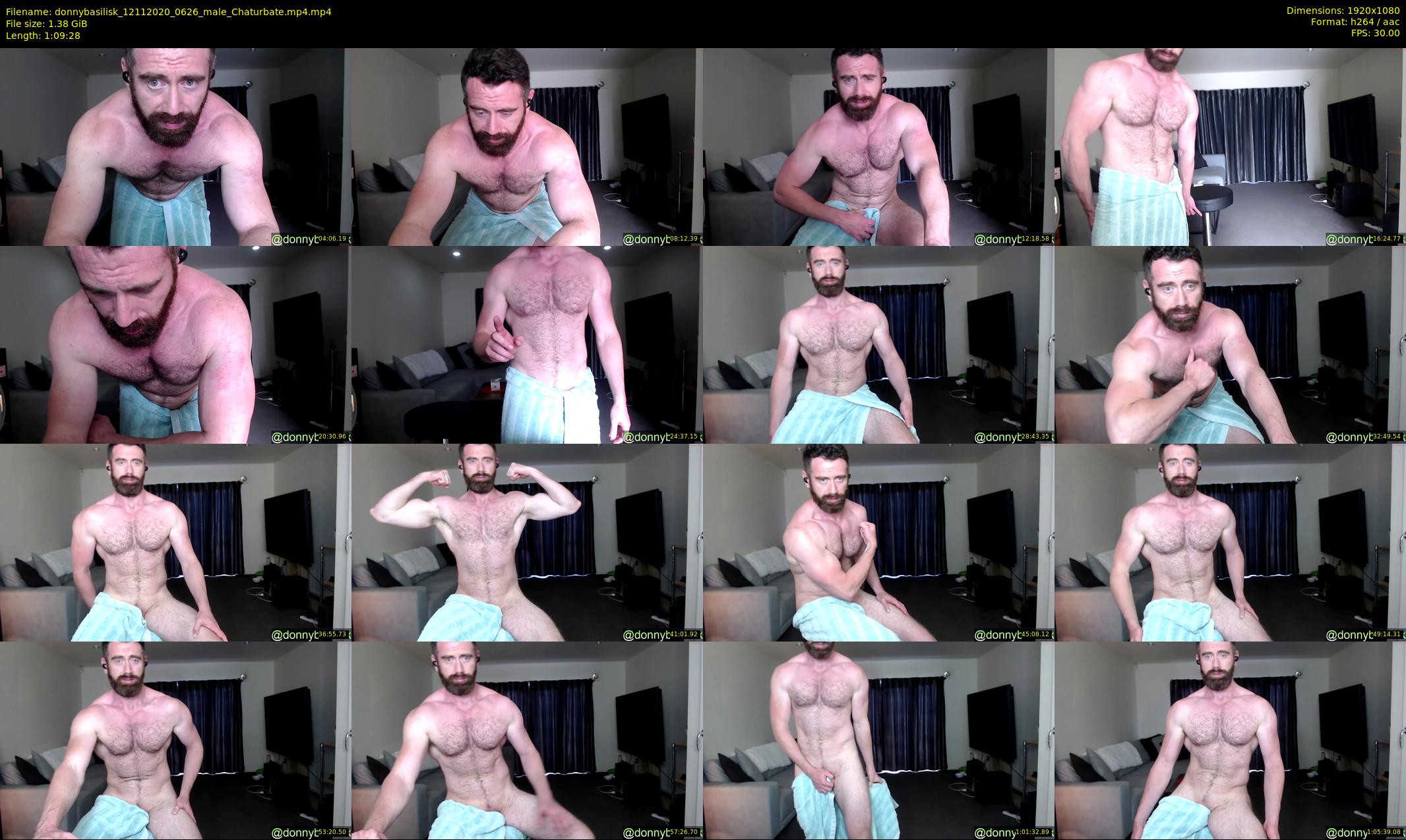 donnybasilisk — 70 minute Chaturbate male cam show recording, 1080p, Nov 12, 2020