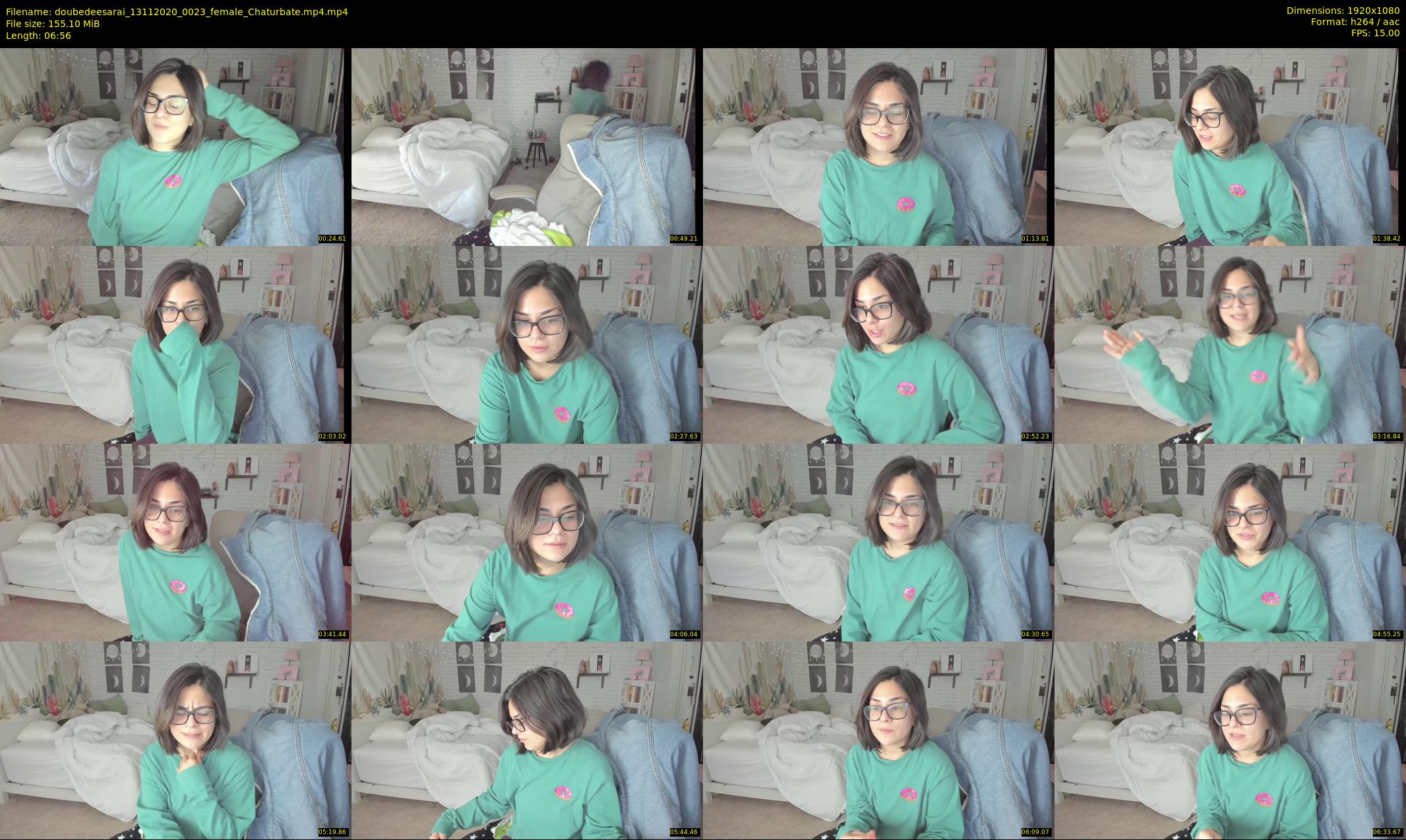 doubedeesarai — 7 minute Chaturbate female cam show recording, 1080p, Nov 13, 2020
