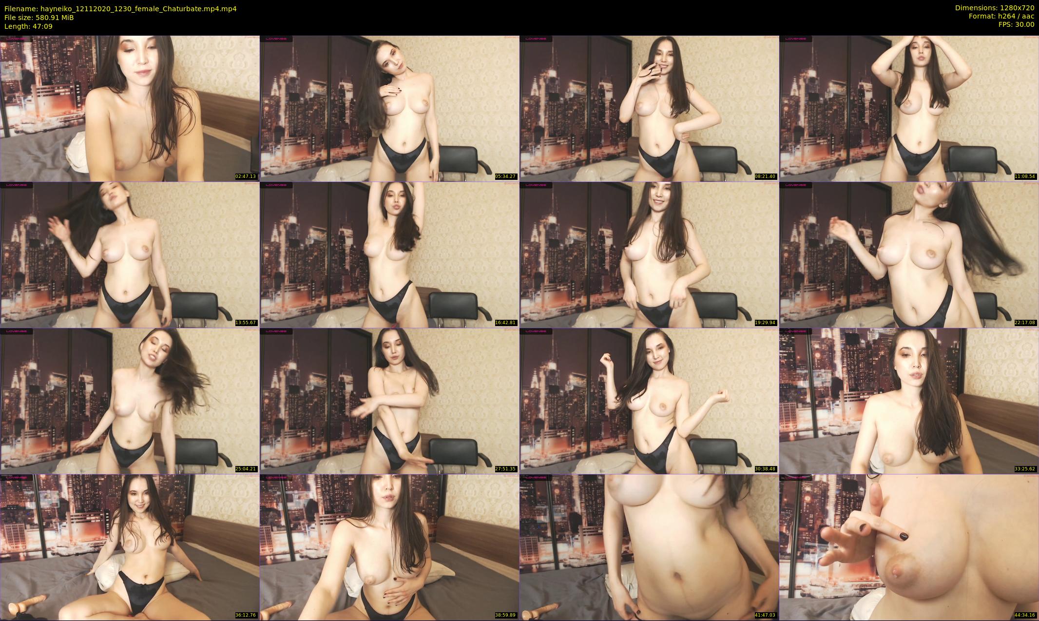 hayneiko — 48 minute Chaturbate female cam show recording, 720p, Nov 12, 2020