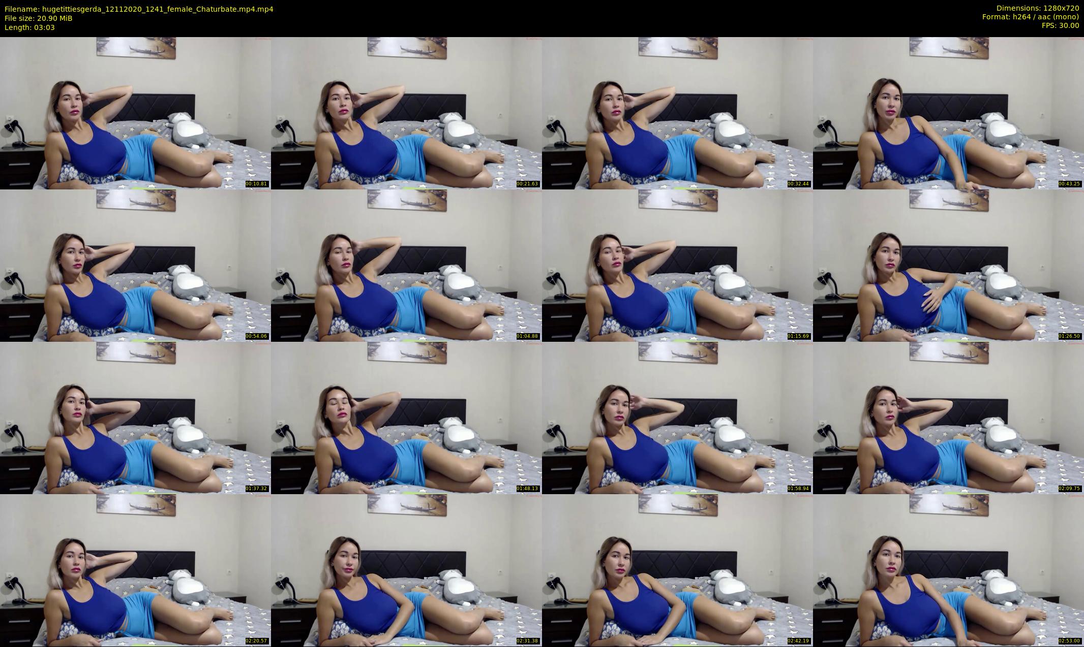 hugetittiesgerda — 4 minute Chaturbate female cam show recording, 720p, Nov 12, 2020