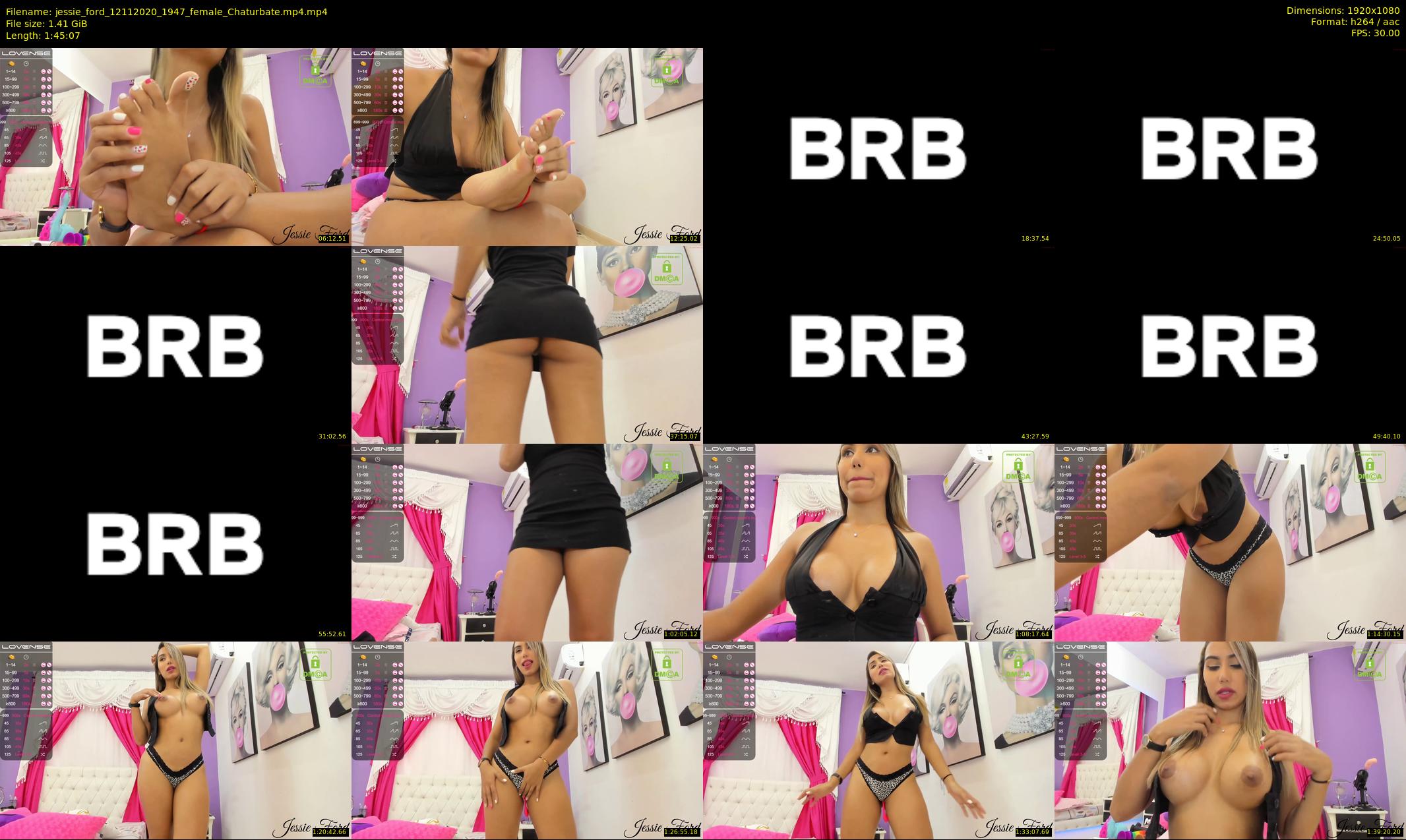 jessie_ford — 106 minute Chaturbate female cam show recording, 1080p, Nov 12, 2020