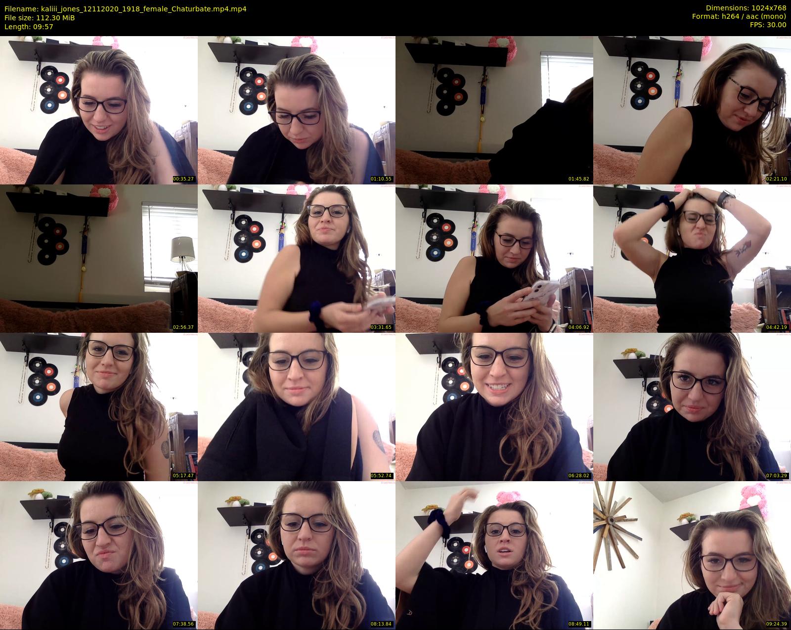 kaliii_jones — 10 minute Chaturbate female cam show recording, 720p, Nov 12, 2020