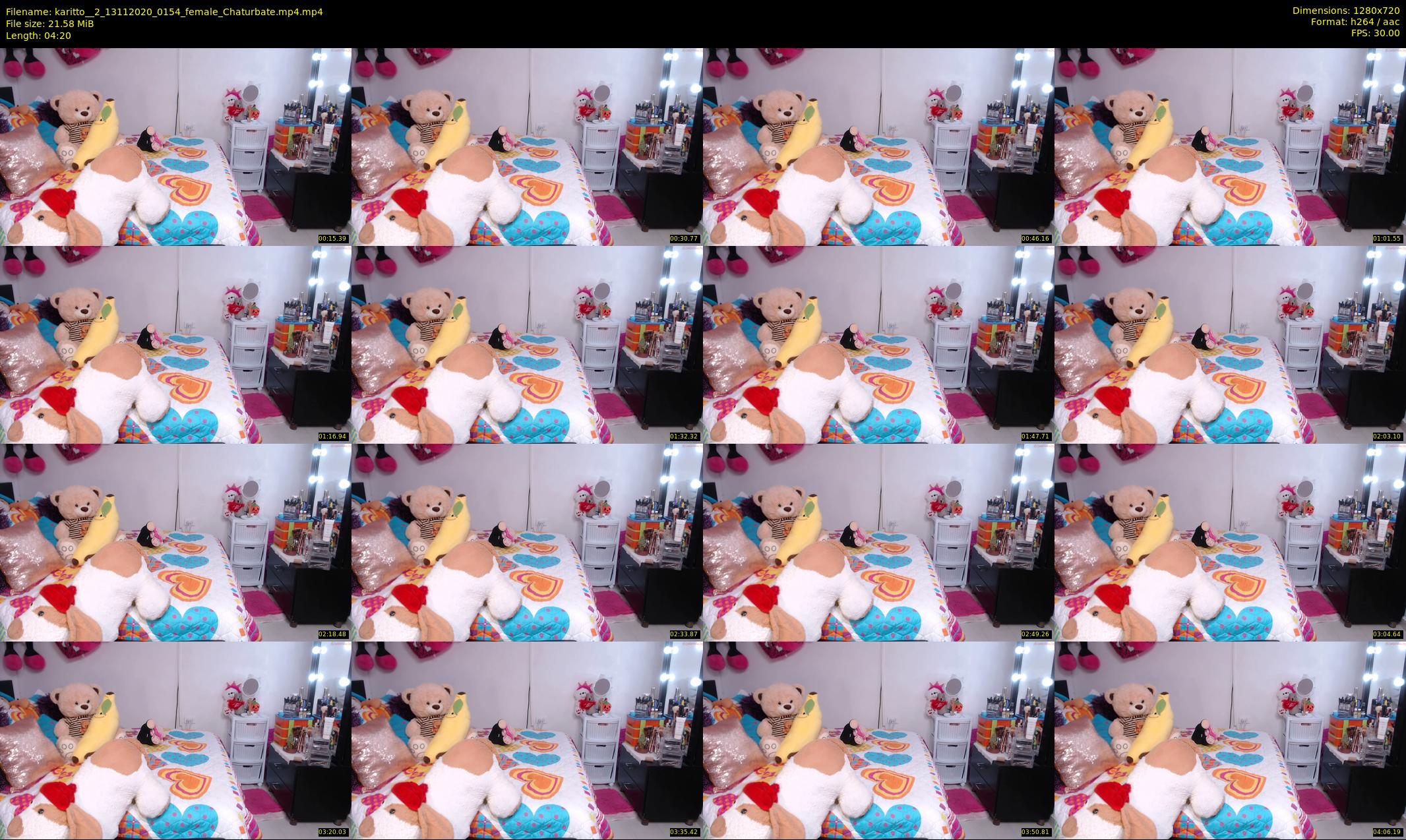 karitto__2 — 5 minute Chaturbate female cam show recording, 720p, Nov 13, 2020